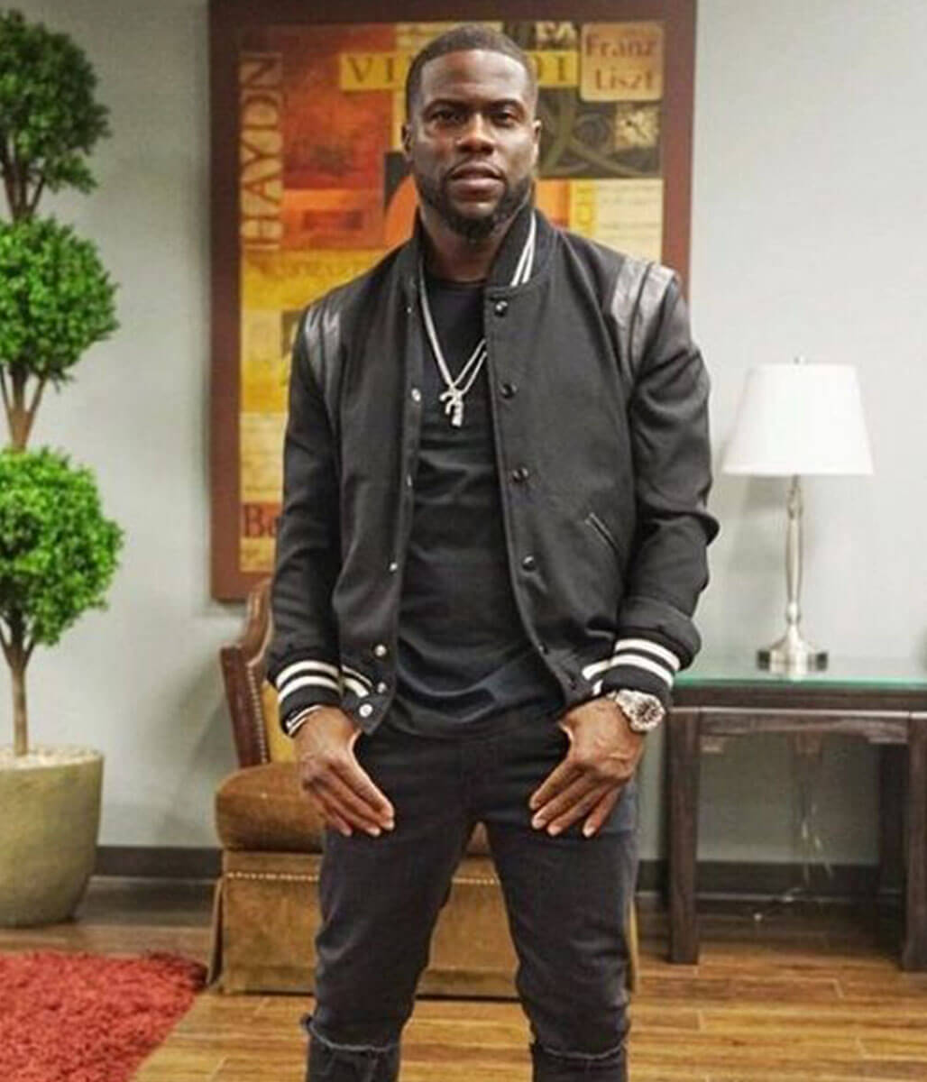 Kevin Hart Black Denim Jacket