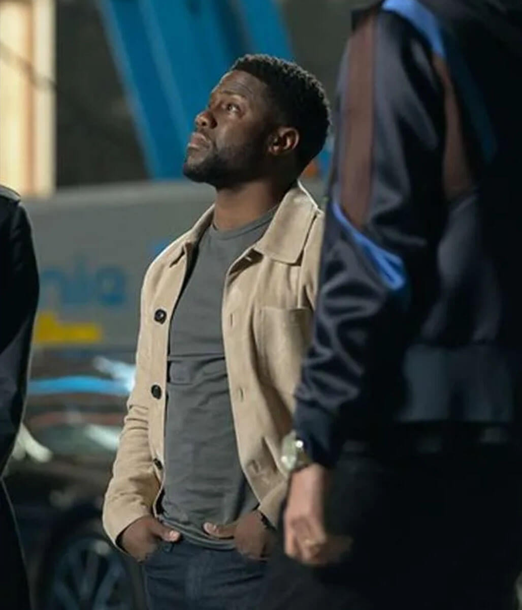 Kevin Hart Lift 2024 Cotton Beige Jacket