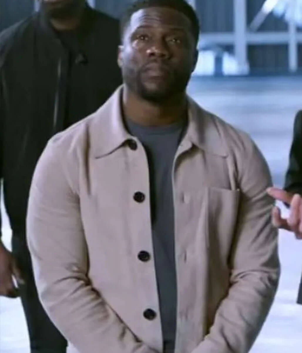Kevin Hart Lift 2024 Cotton Beige Jacket