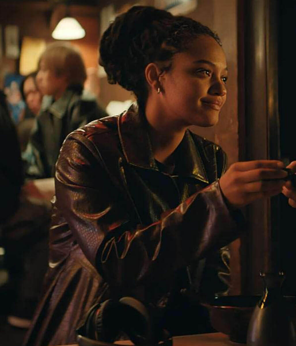 Kiersey Clemons Monarch: Legacy of Monsters S02 Brown Leather Coat