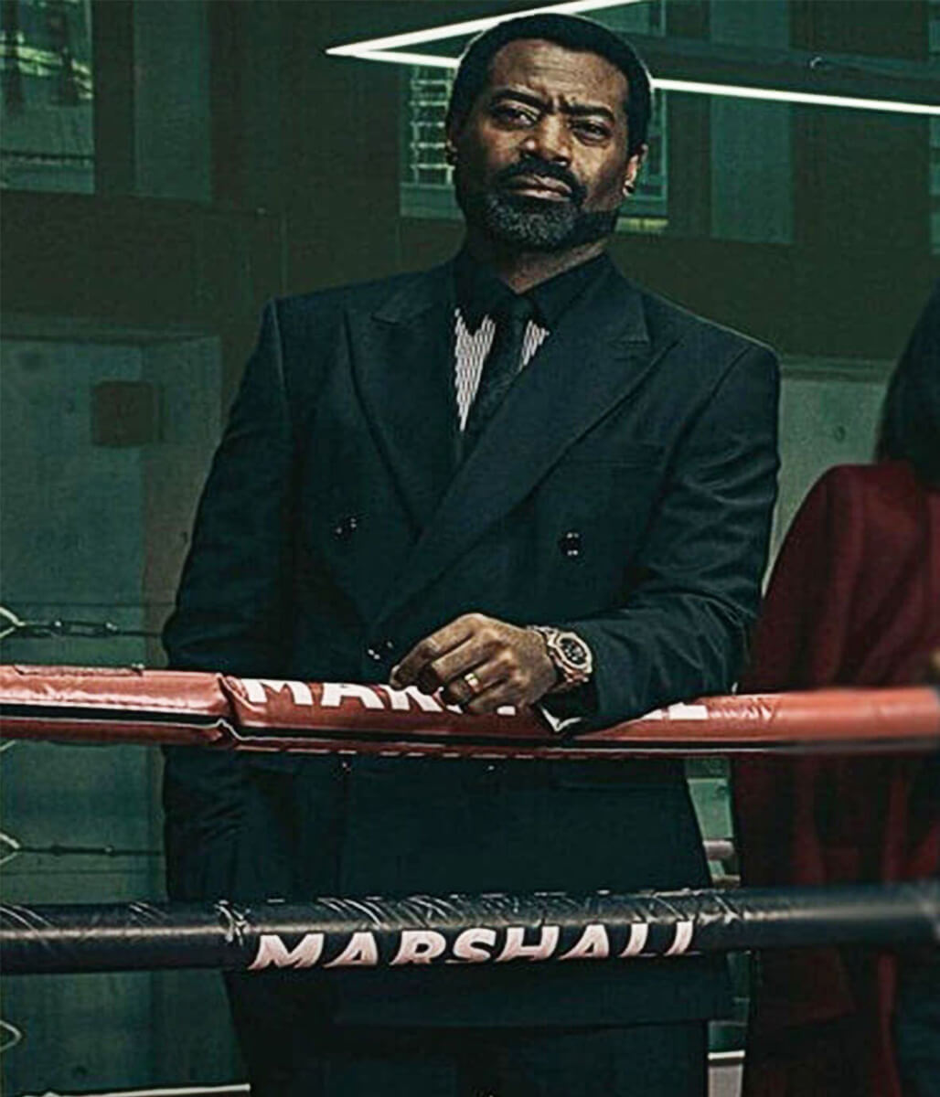 Kingsley Marshall Fightland S01 Black Suite Blazer