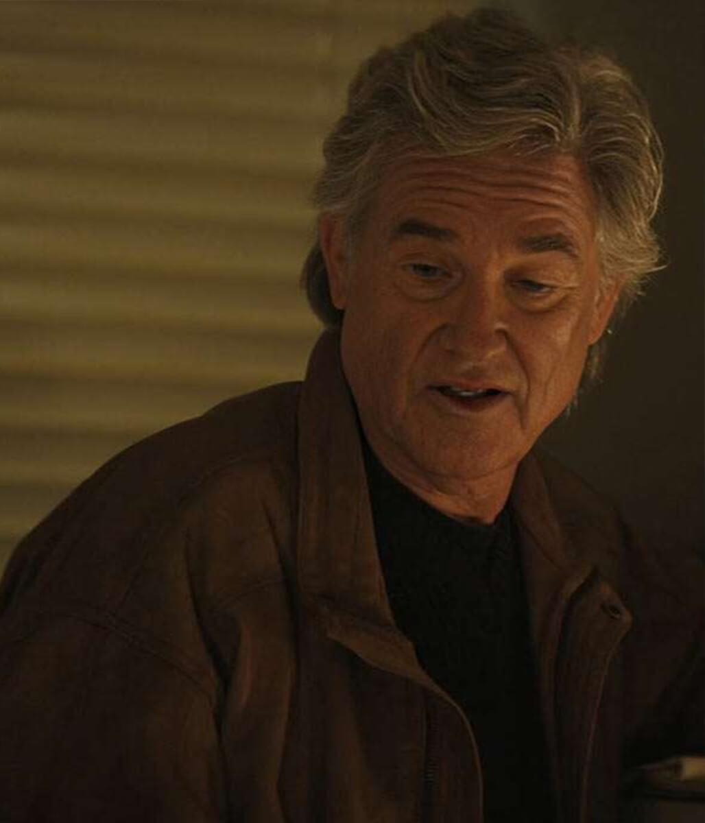 Kurt Russell Monarch Legacy of Monsters Leather Jacket