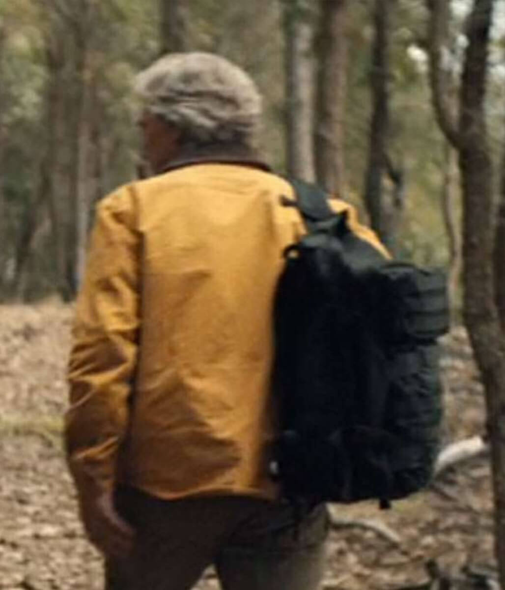 Kurt Russell Monarch Legacy of Monsters Mustard Cotton Jacket