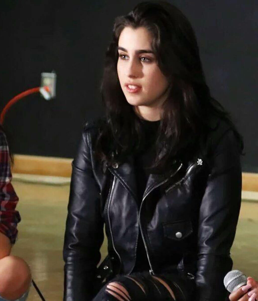 Lauren Jauregui Black Leather Jacket