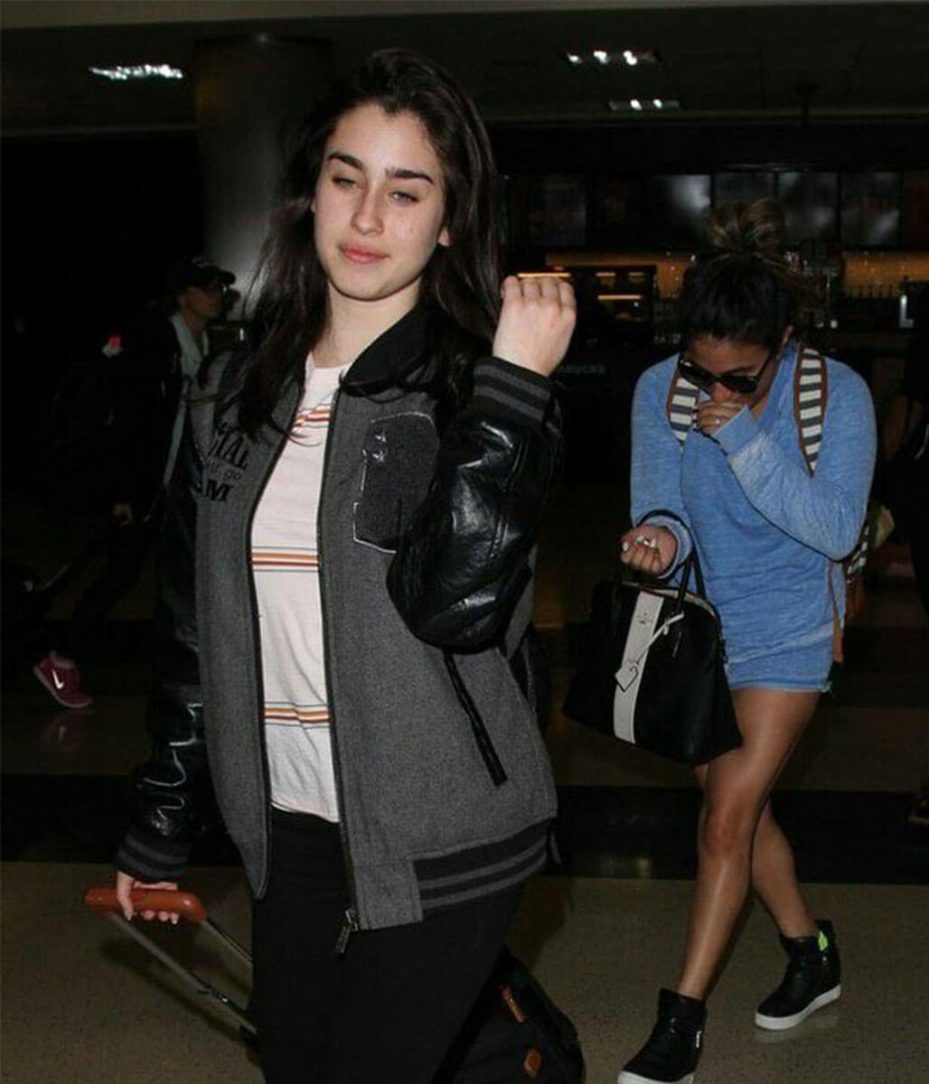 Lauren Jauregui Black Varsity Jacket
