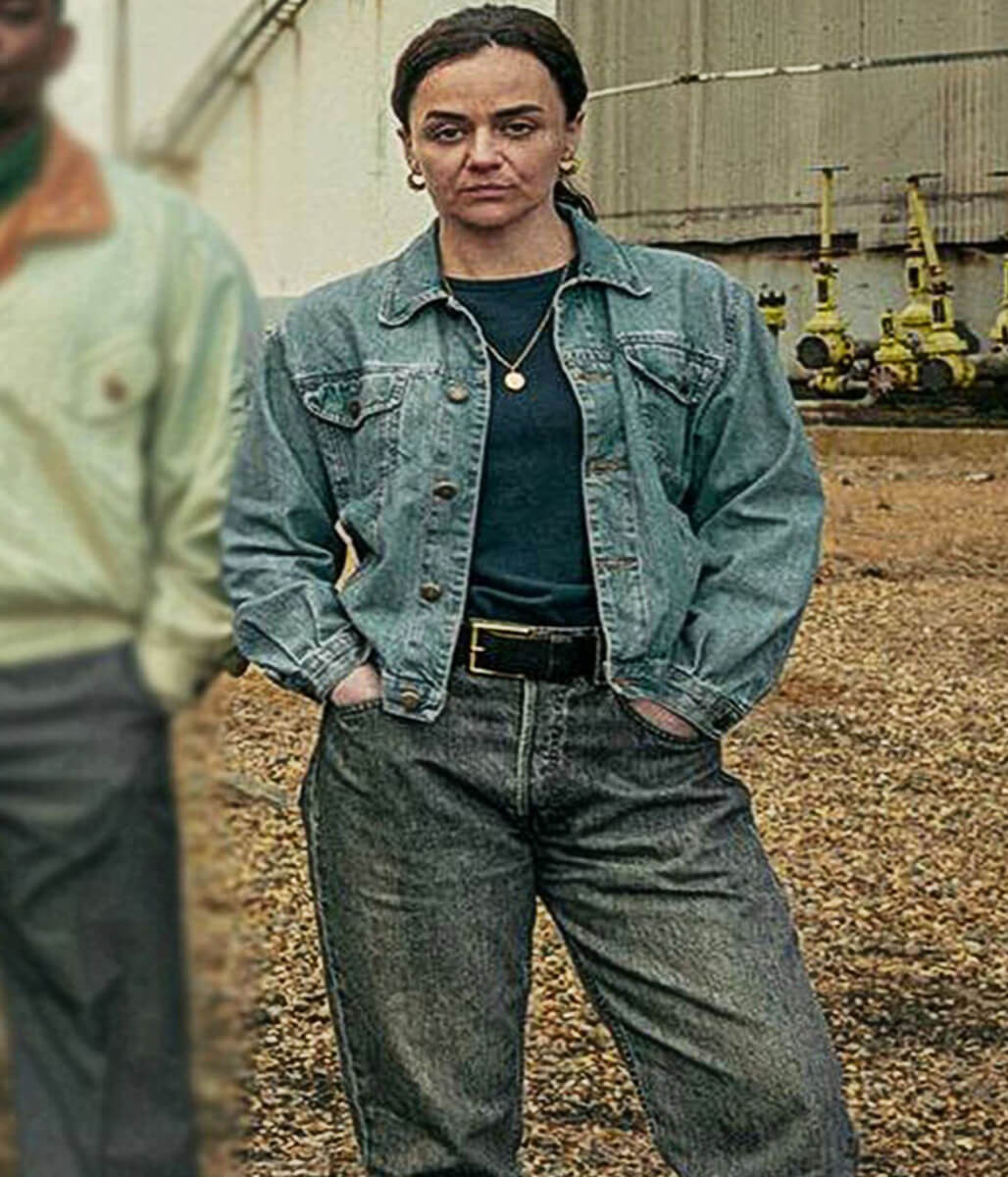 Legends S1 Marina Gordon Blue Denim Jacket