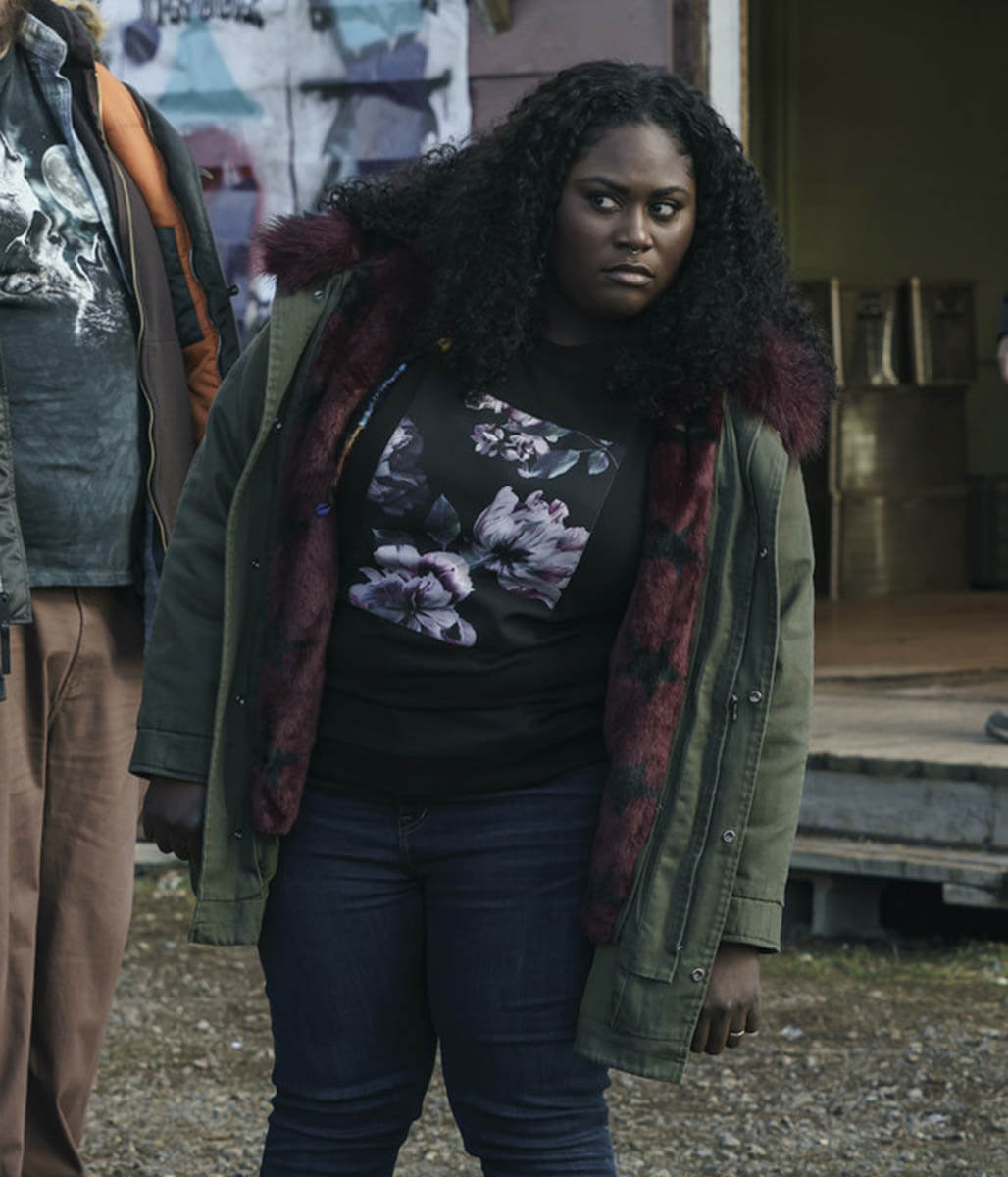 Leota Adebayo Peacemaker Green Cotton Jacket