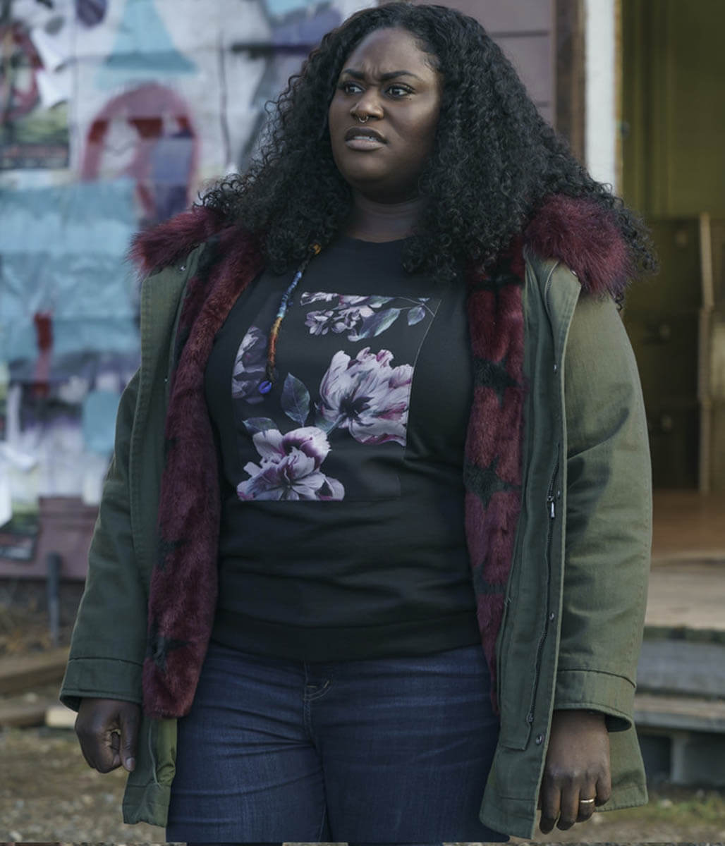 Leota Adebayo Peacemaker Green Cotton Jacket