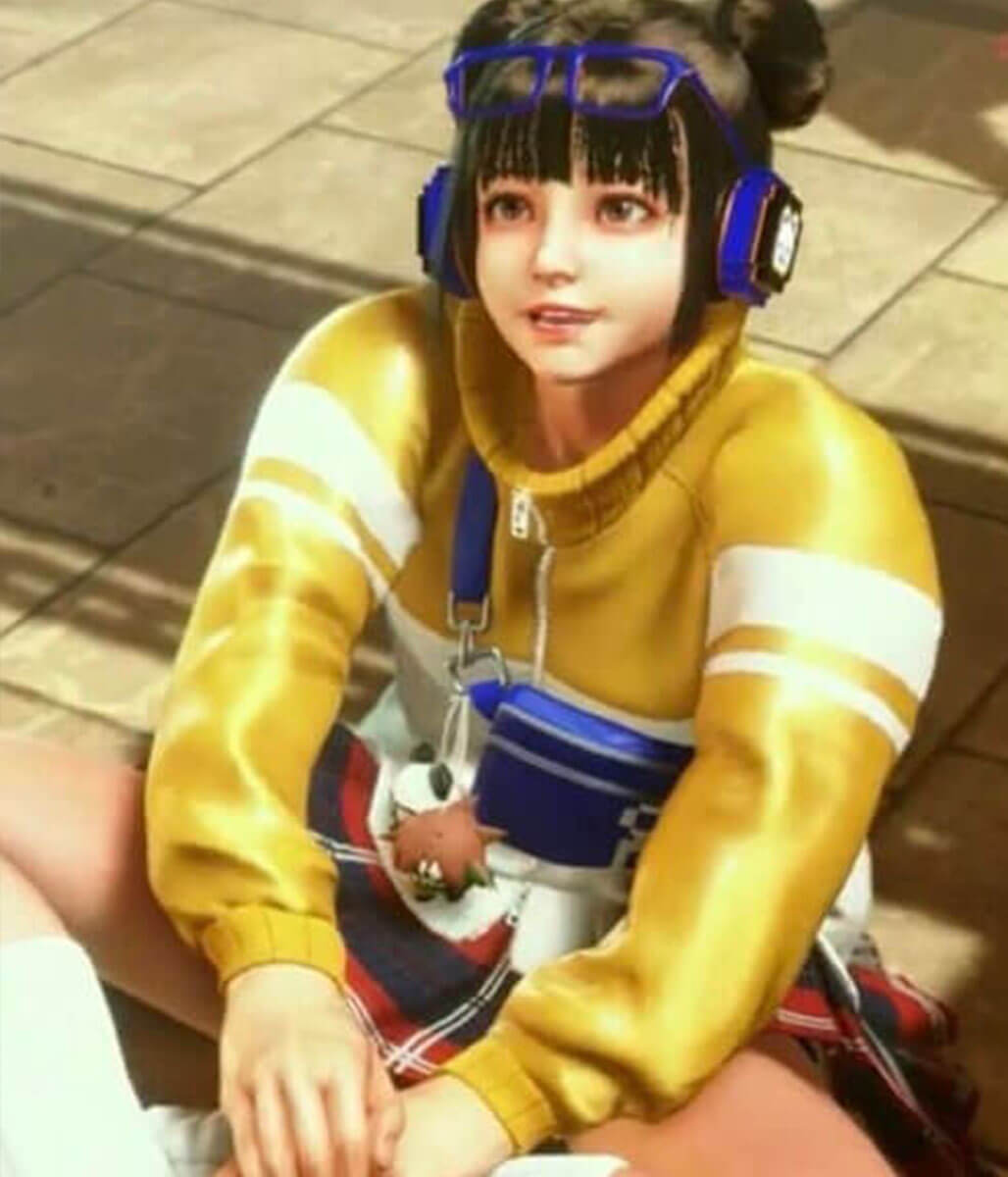 Li-Fen Street Fighter 6 Yellow Leather Jacket