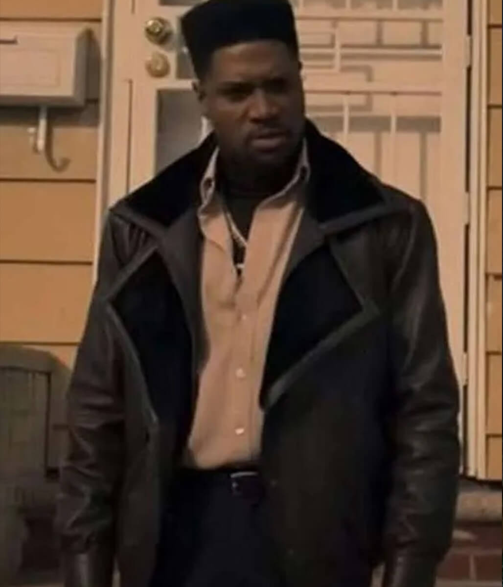 London Brown Power Book III Black Leather Jacket