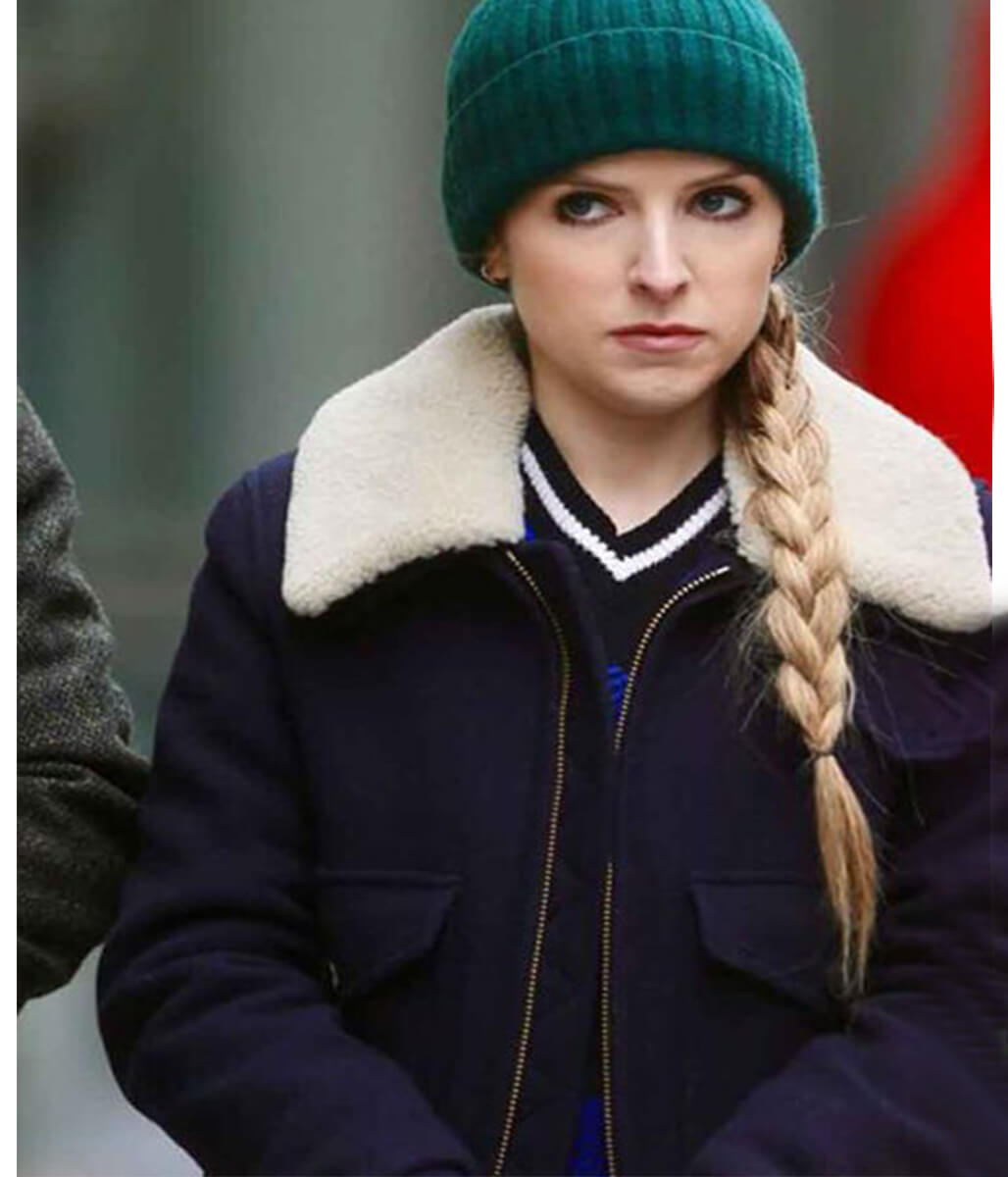 Love Life Anna Kendrick Black Wool Jacket
