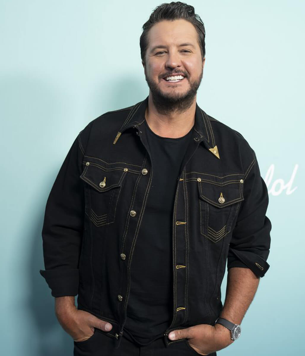 Luke Bryan Black Denim Jacket