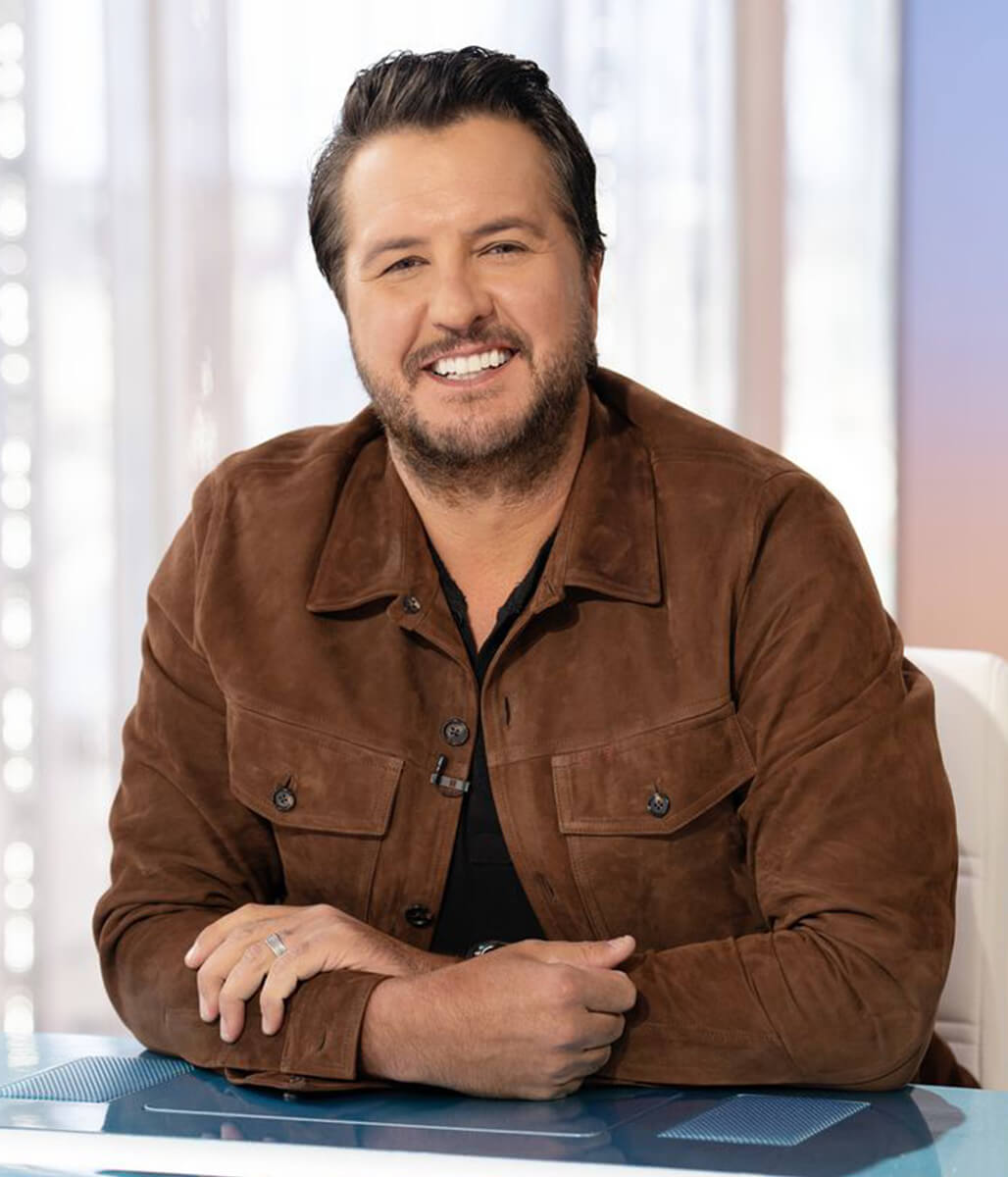Luke Bryan Brown Suede Leather Jacket