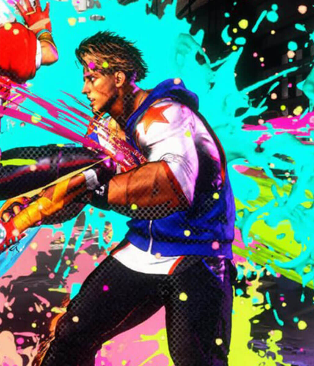Luke Sullivan Street Fighter 6 Blue Vest