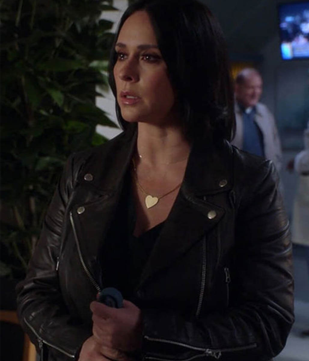 Maddie Kendall 9-1-1 Black Leather Jacket