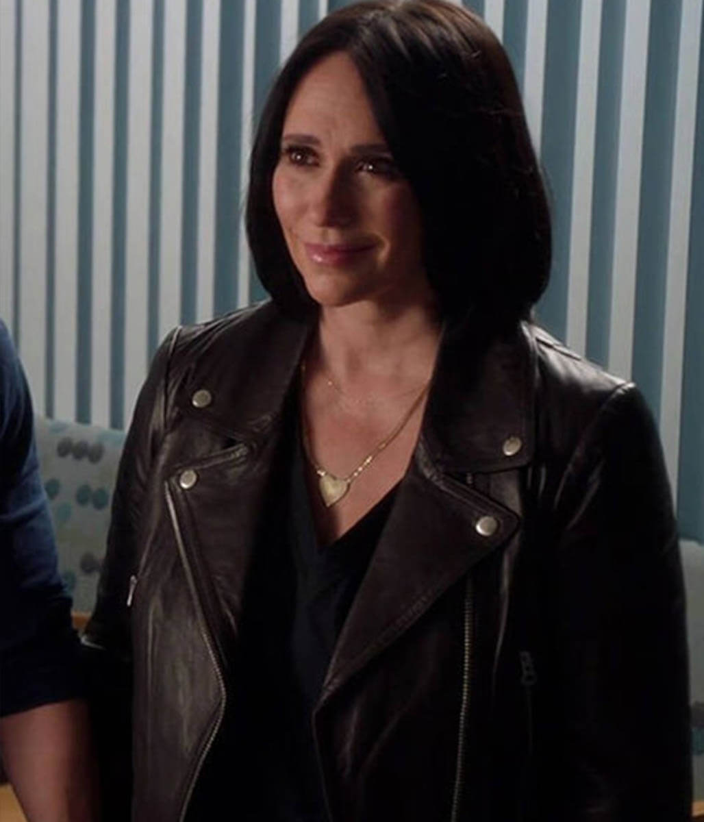Maddie Kendall 9-1-1 Black Leather Jacket