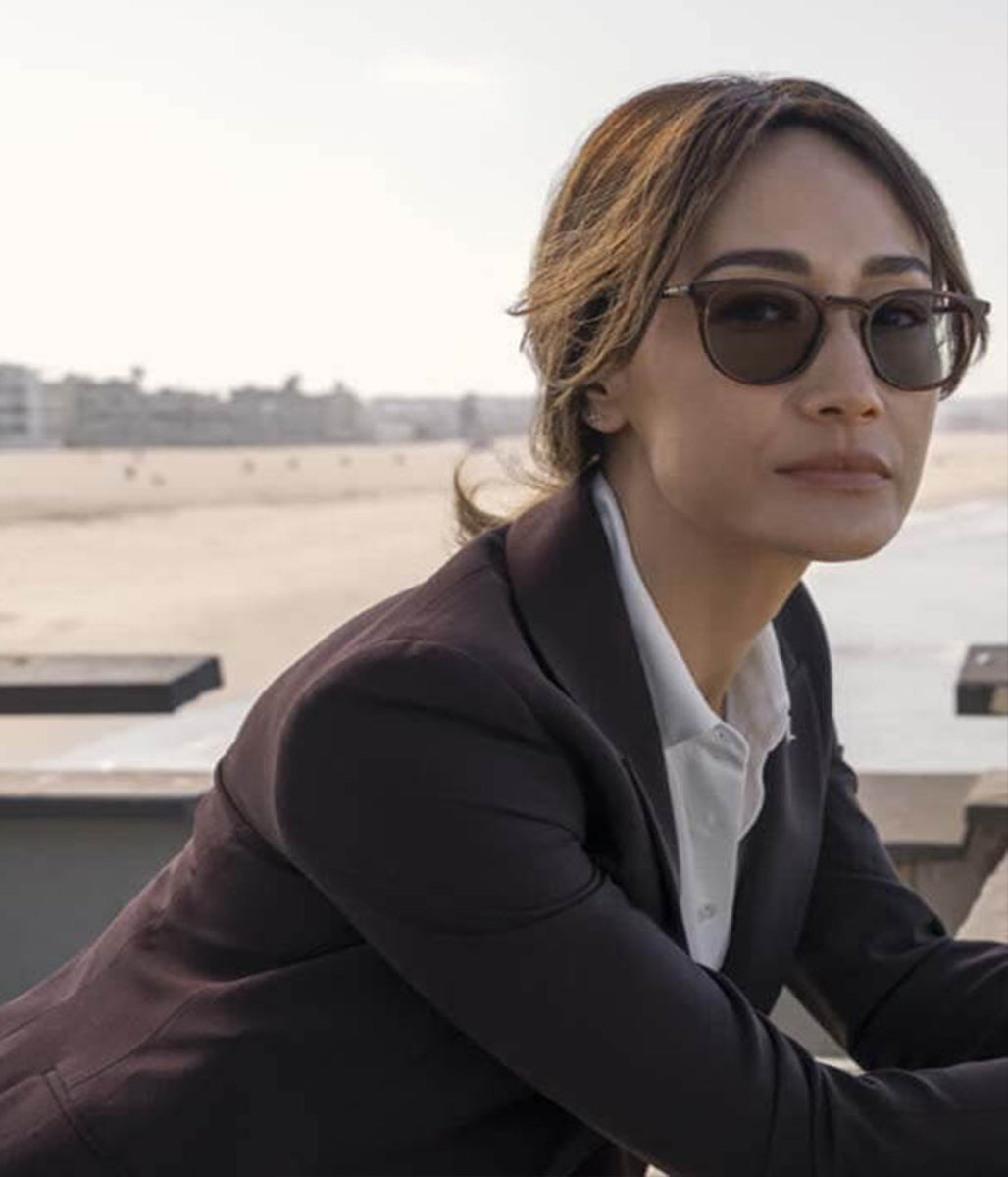 Maggie Q Ballard 2025 Detective Renée Black Blazer
