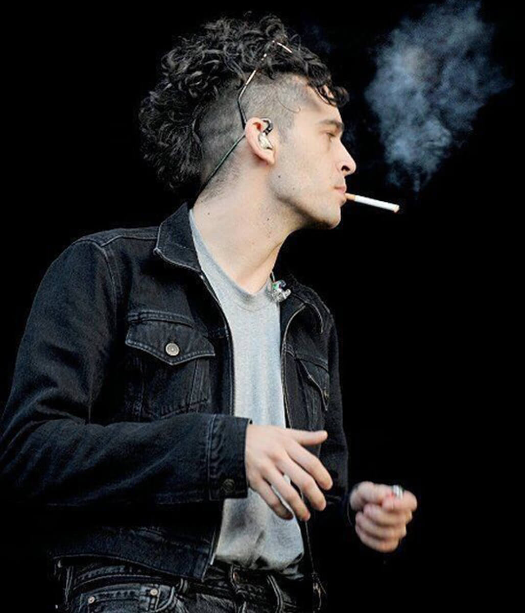 Matty Healy Black Denim Jacket