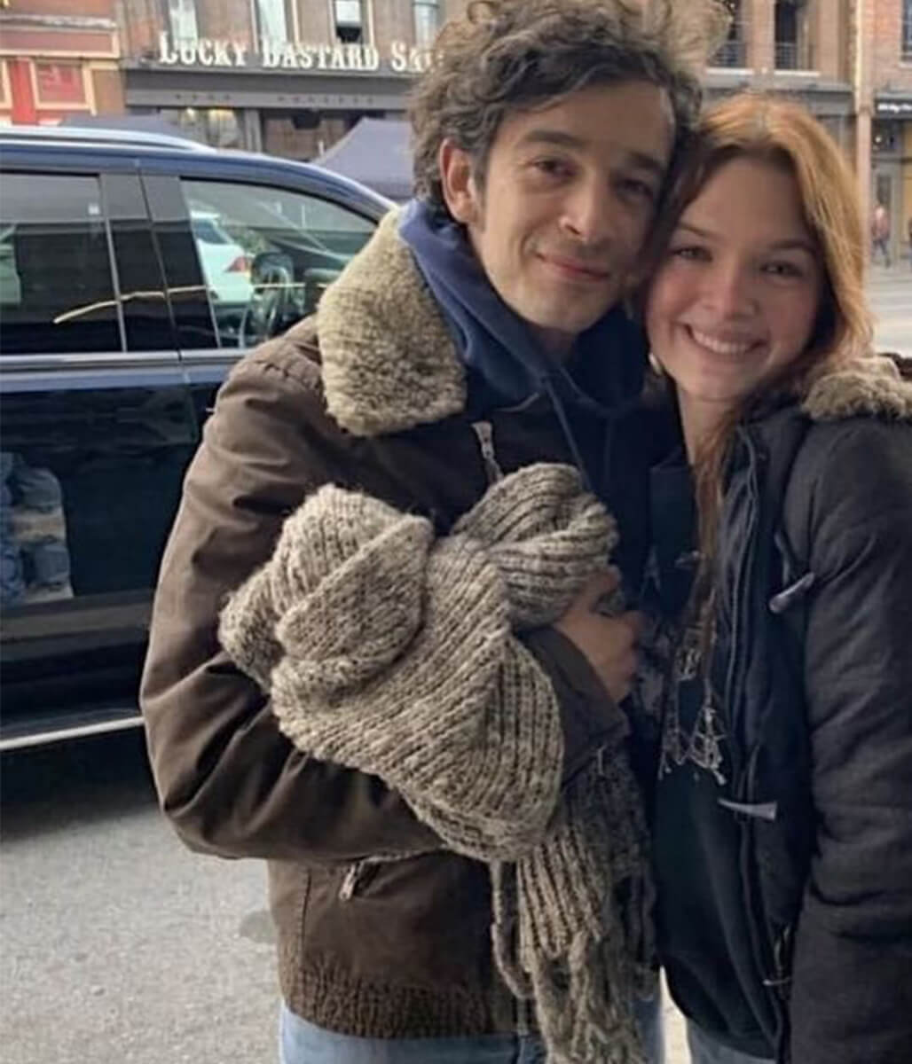 Matty Healy Brown Suede Leather Jacket