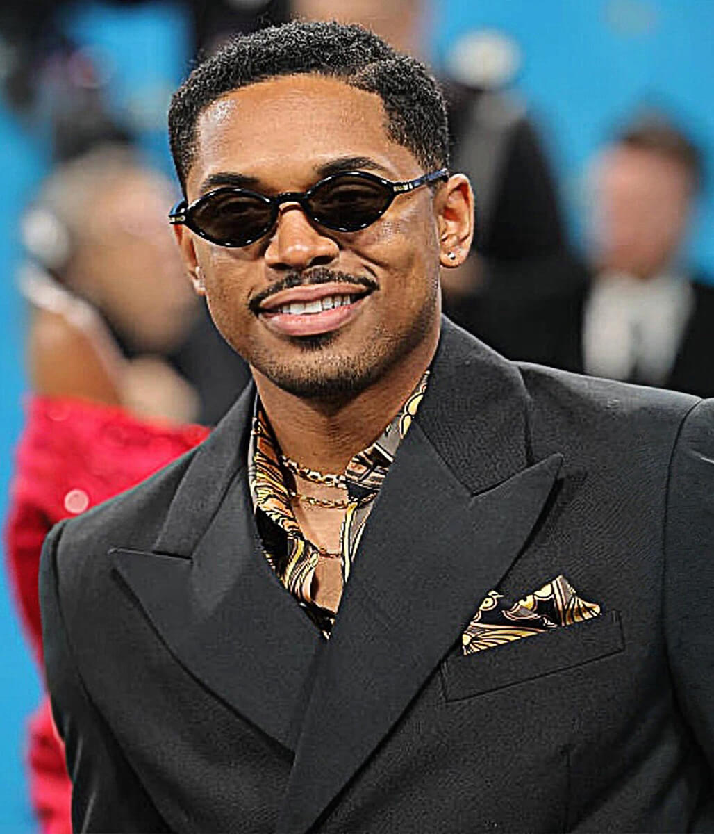 Met Gala 2025 Kelvin Harrison Jr Black Blazer