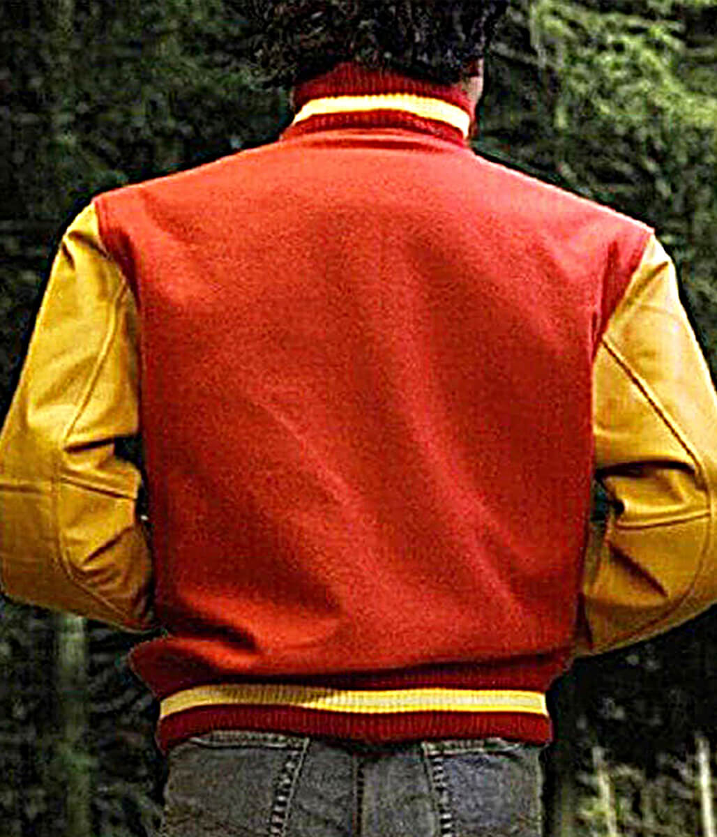 Michael Jackson Thriller Red Varsity Jacket