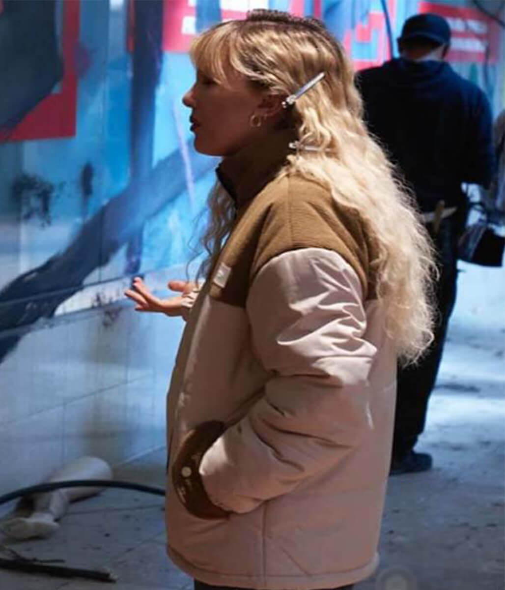 Millie Bobby Brown The Electric State 2025 Corduroy Jacket