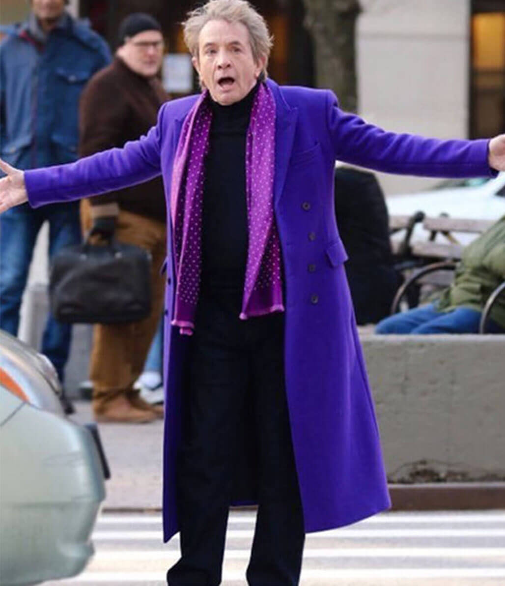 Oliver Putnam Only Murders in the Building Purple Coat