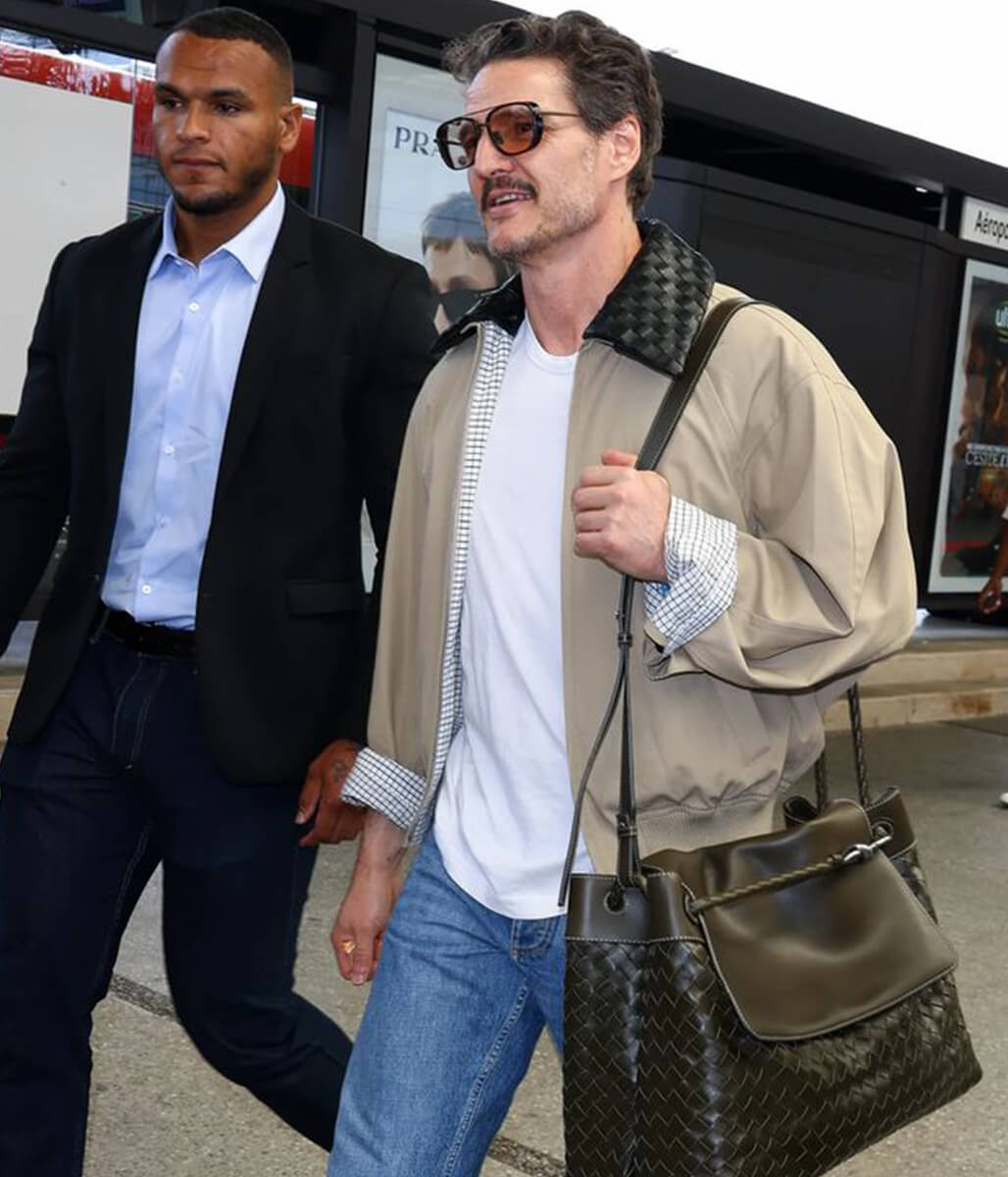 Pedro Pascal Beige Cotton Jacket