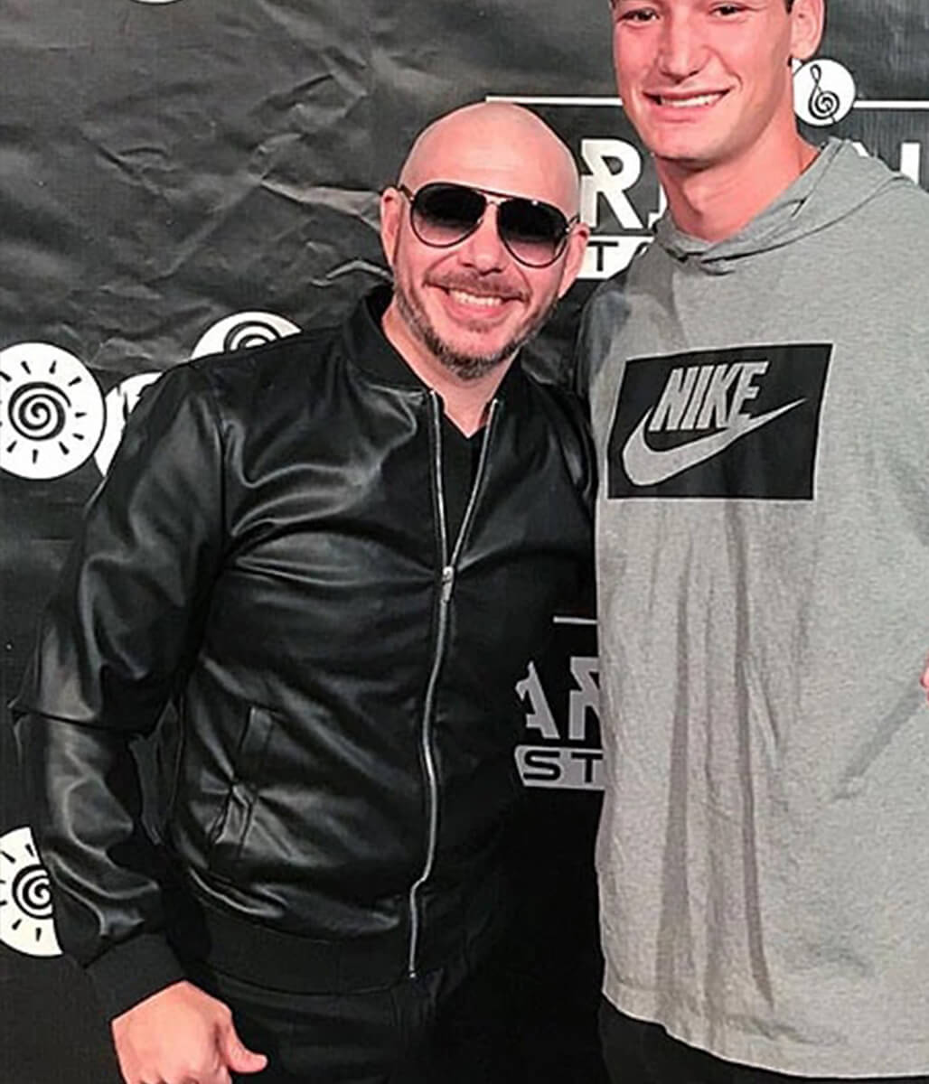 Pitbull Black Leather Jacket