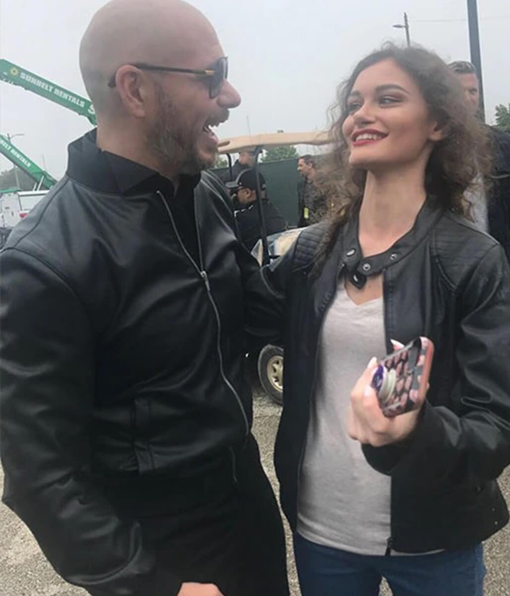 Pitbull Black Leather Jacket