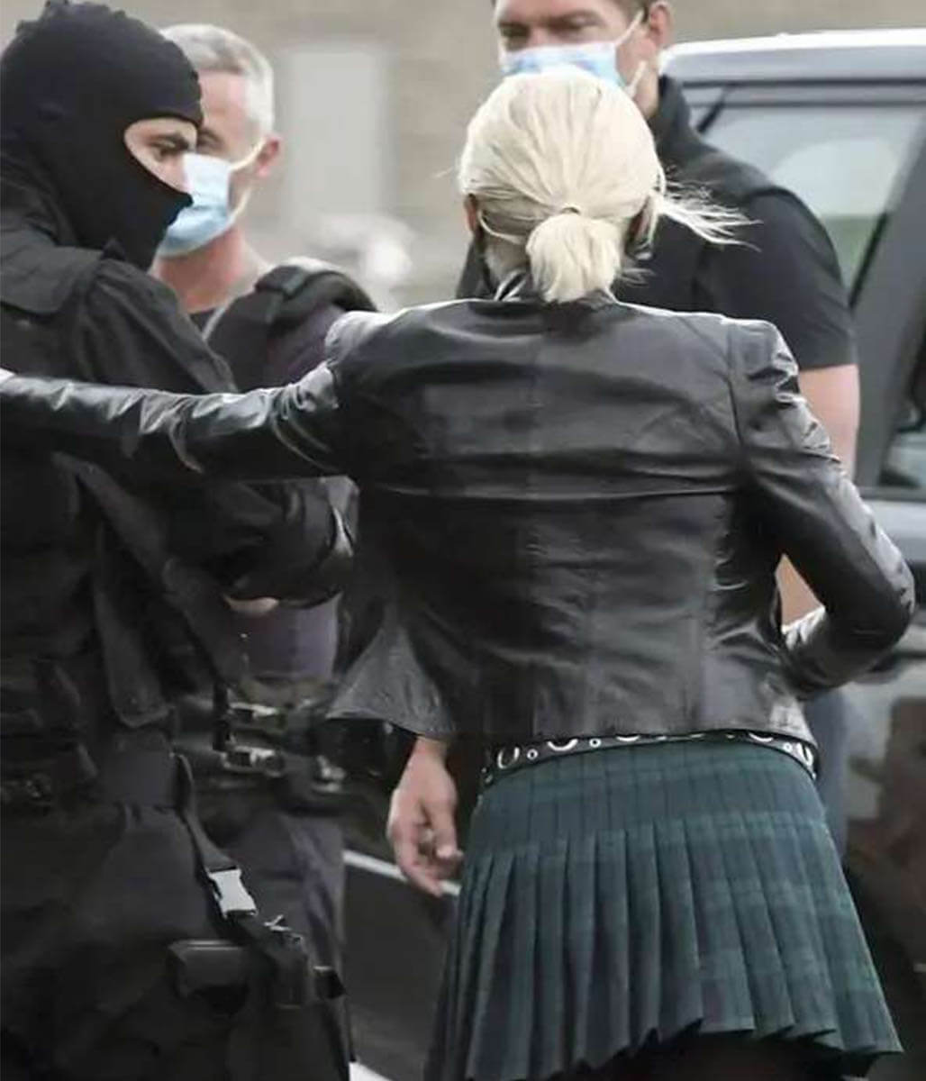 Pom Klementieff Mission Impossible 7 Black Leather Jacket