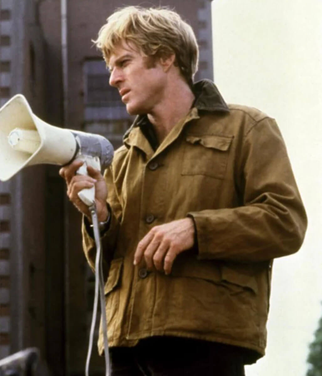 Robert Redford Brubaker Brown Cotton Jacket