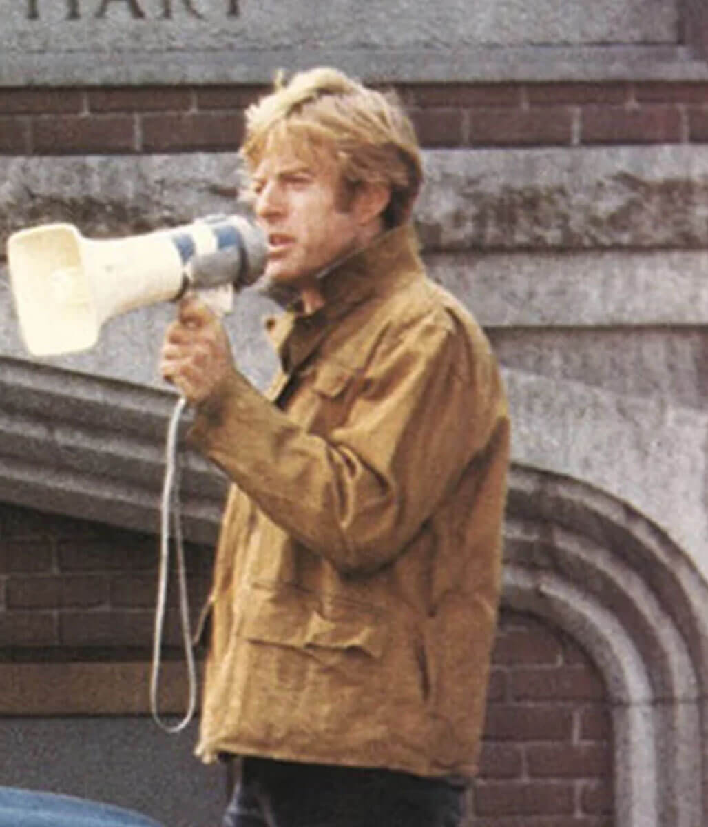 Robert Redford Brubaker Brown Cotton Jacket
