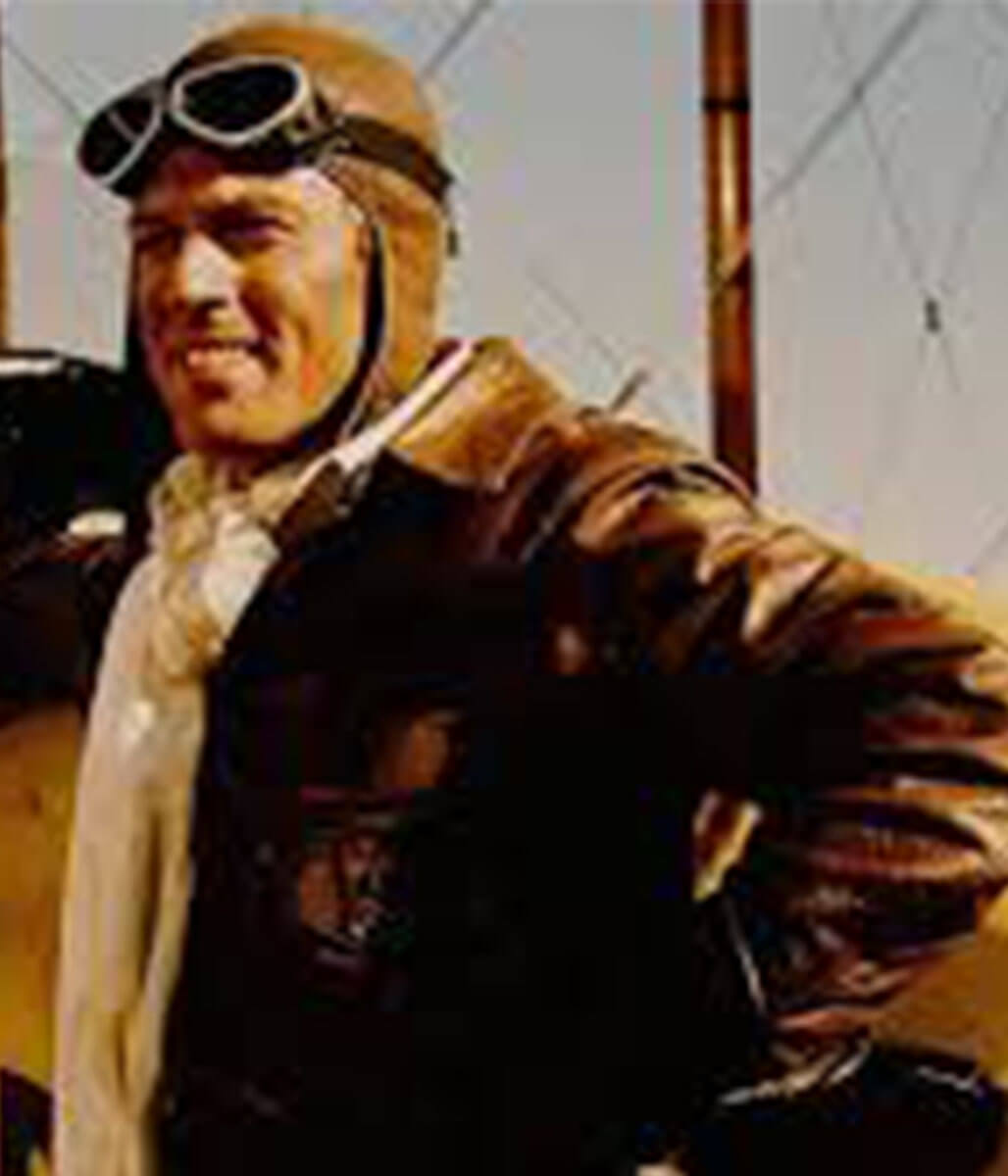 Robert Redford The Great Waldo Pepper Brown Leather Jacket