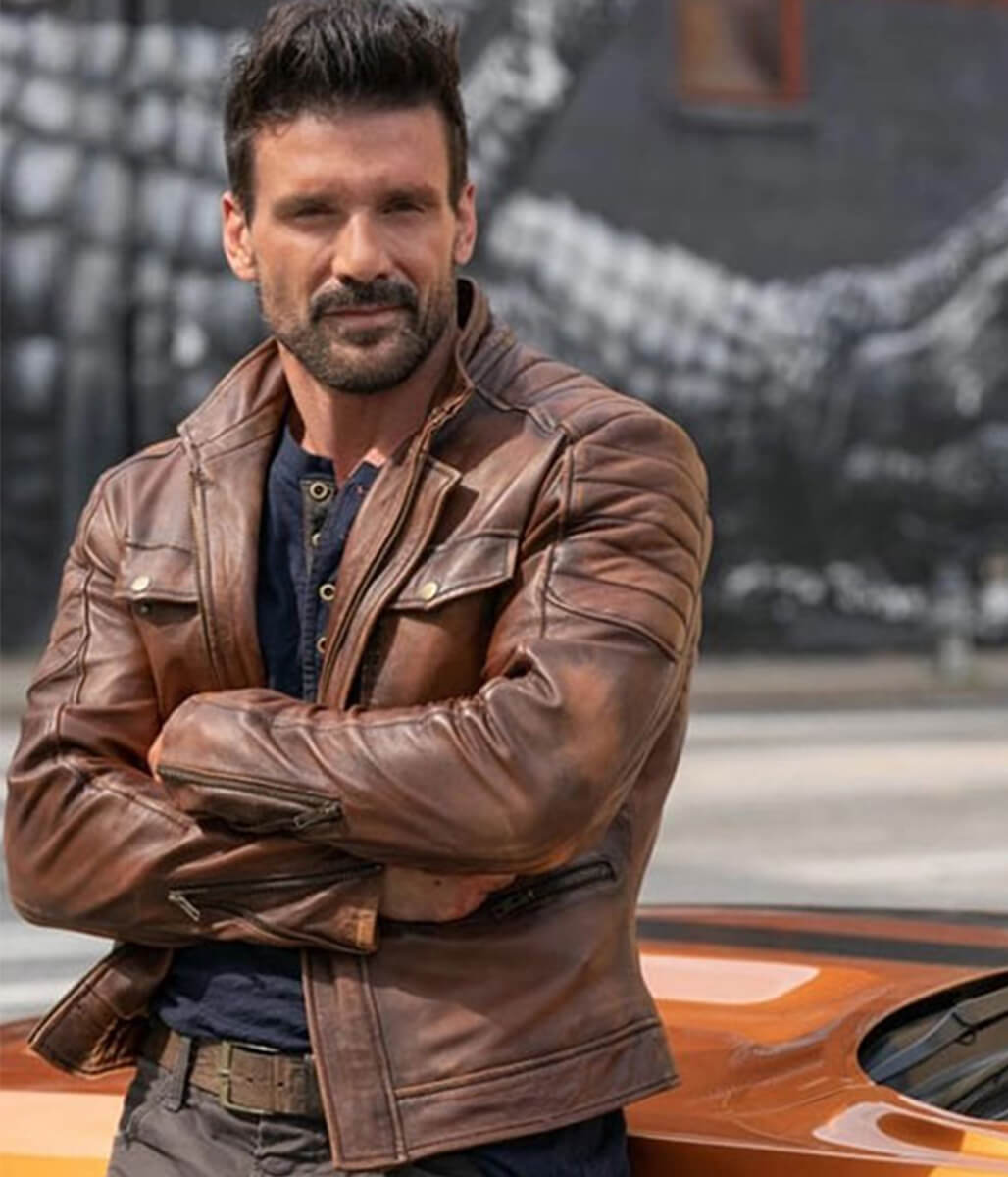 Roy Pulver Boss Level Brown Leather Jacket