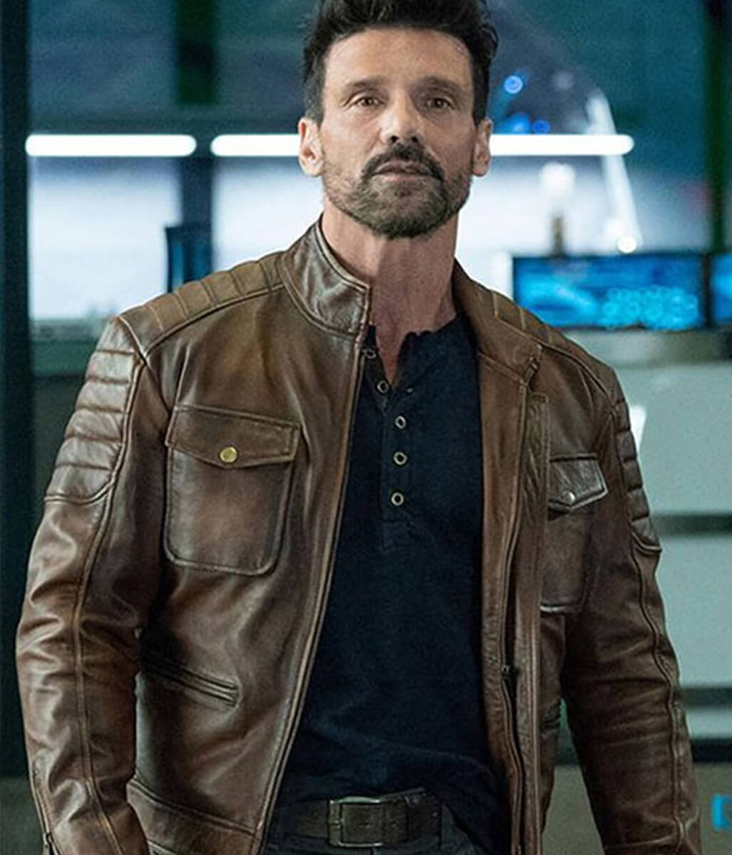 Roy Pulver Boss Level Brown Leather Jacket