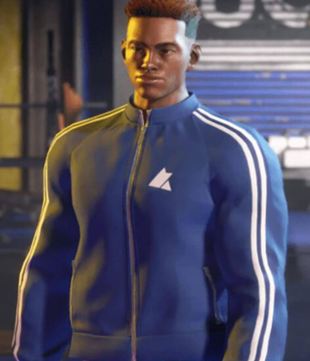 Sagat Street Fight 6 Blue Track Jacket
