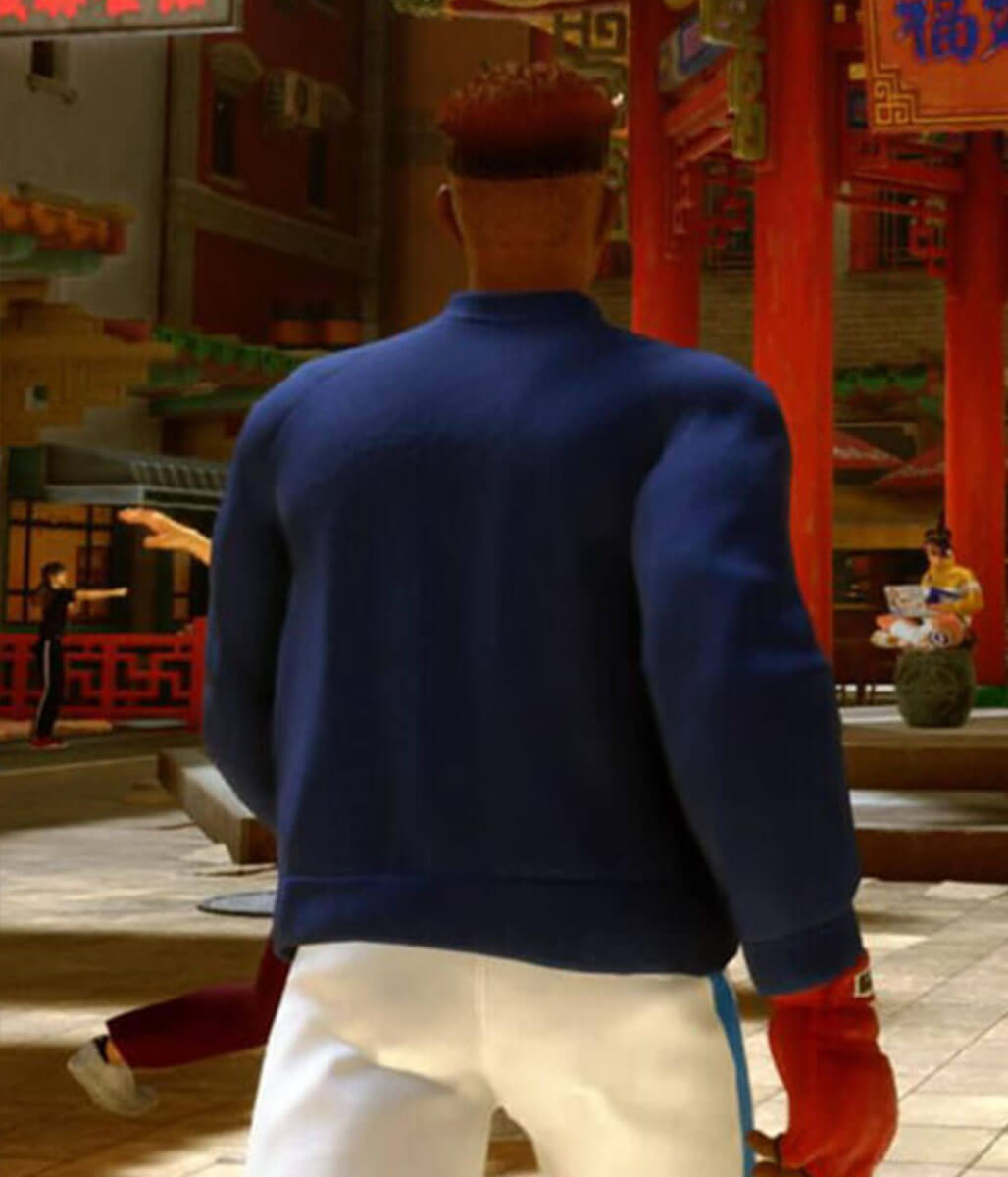 Sagat Street Fight 6 Blue Track Jacket