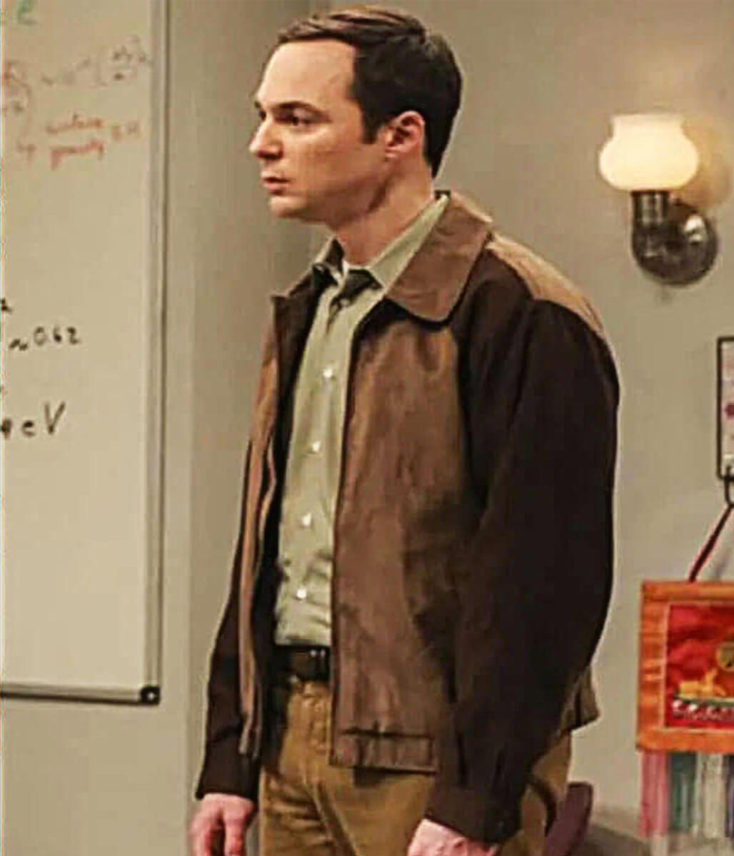 Sheldon Cooper Big Bang Theory Season 10 Brown Cotton Jacket