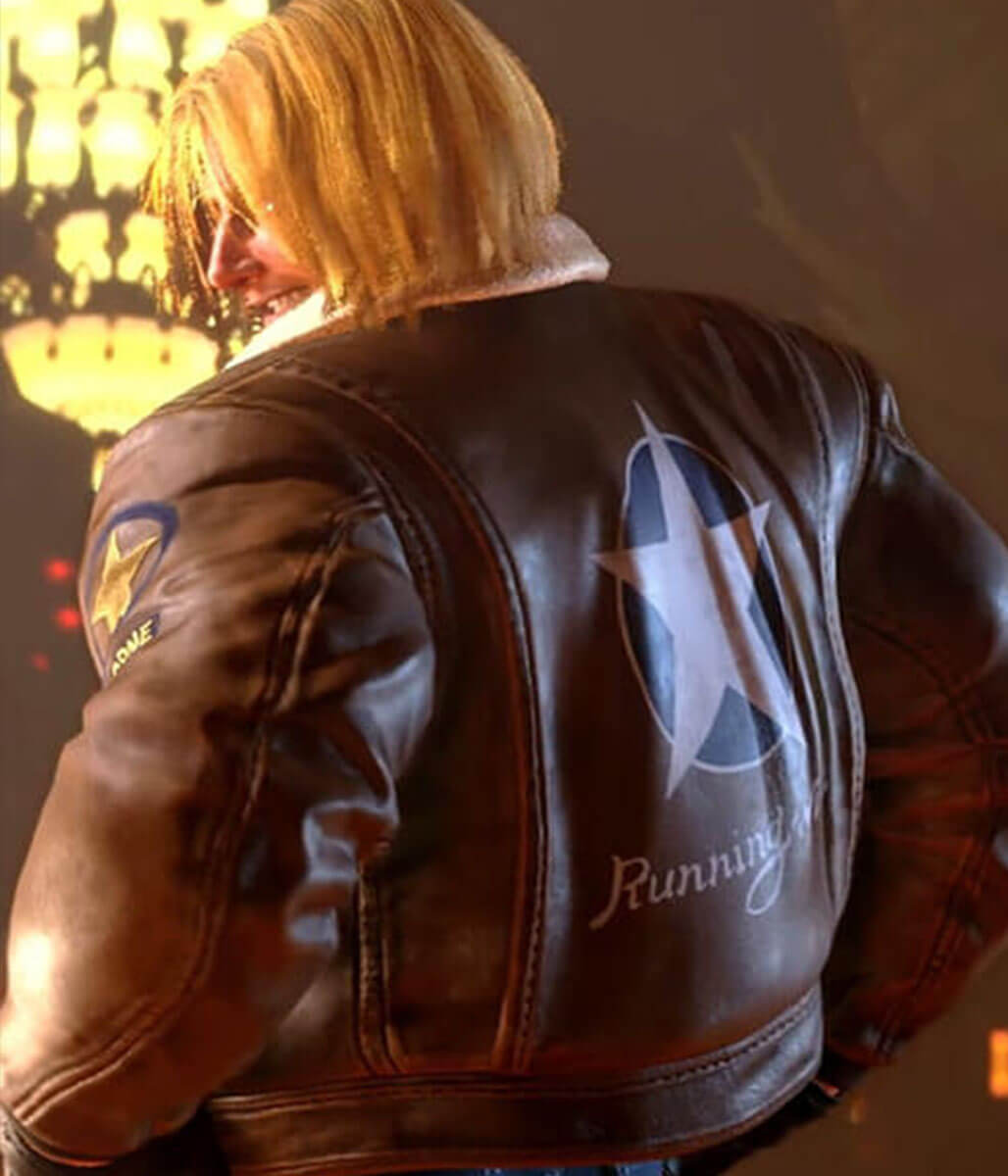 Street Fighter 6 Terry Brogard Brown Leather Jacket