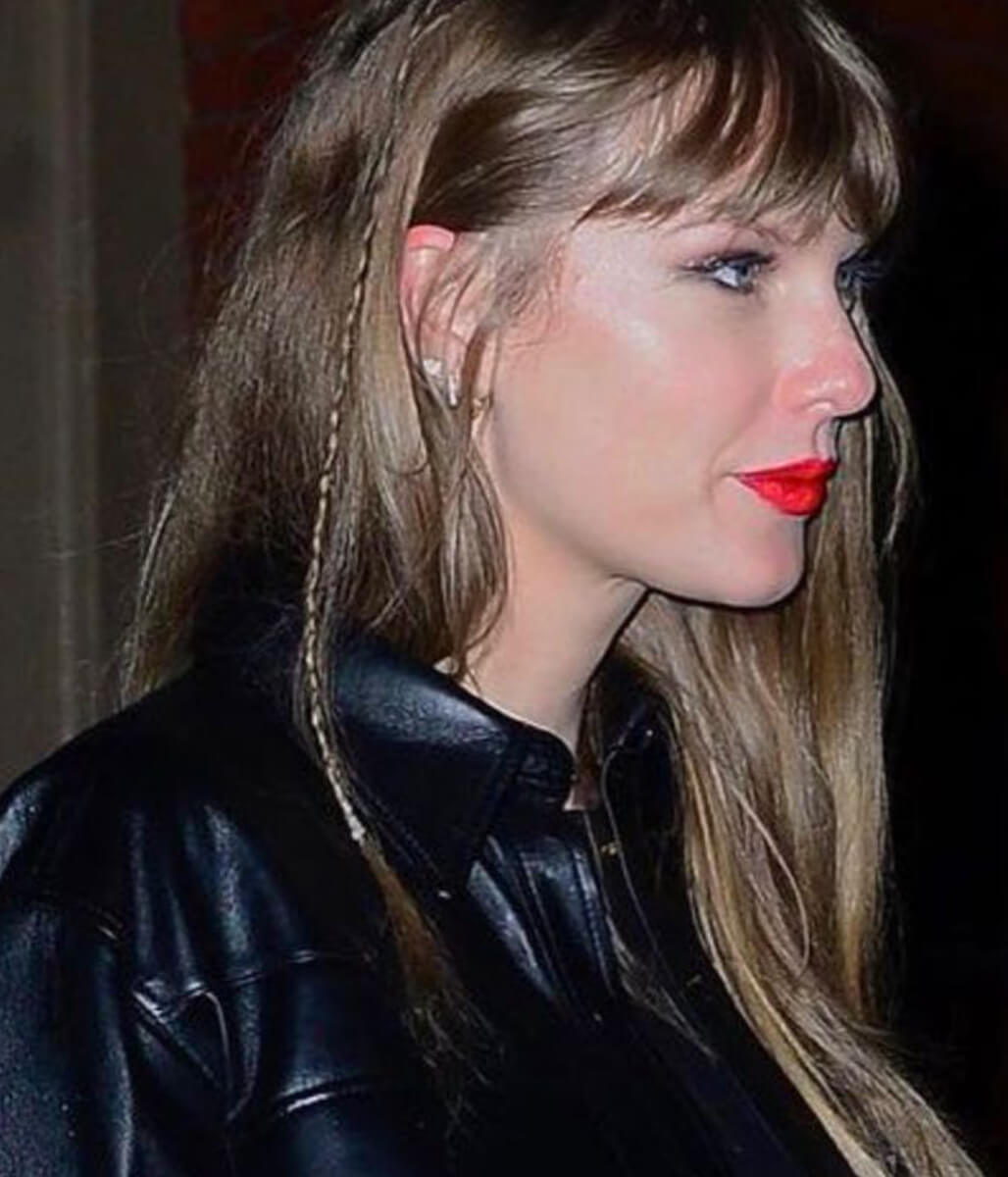 Taylor Swift Black Leather Jacket