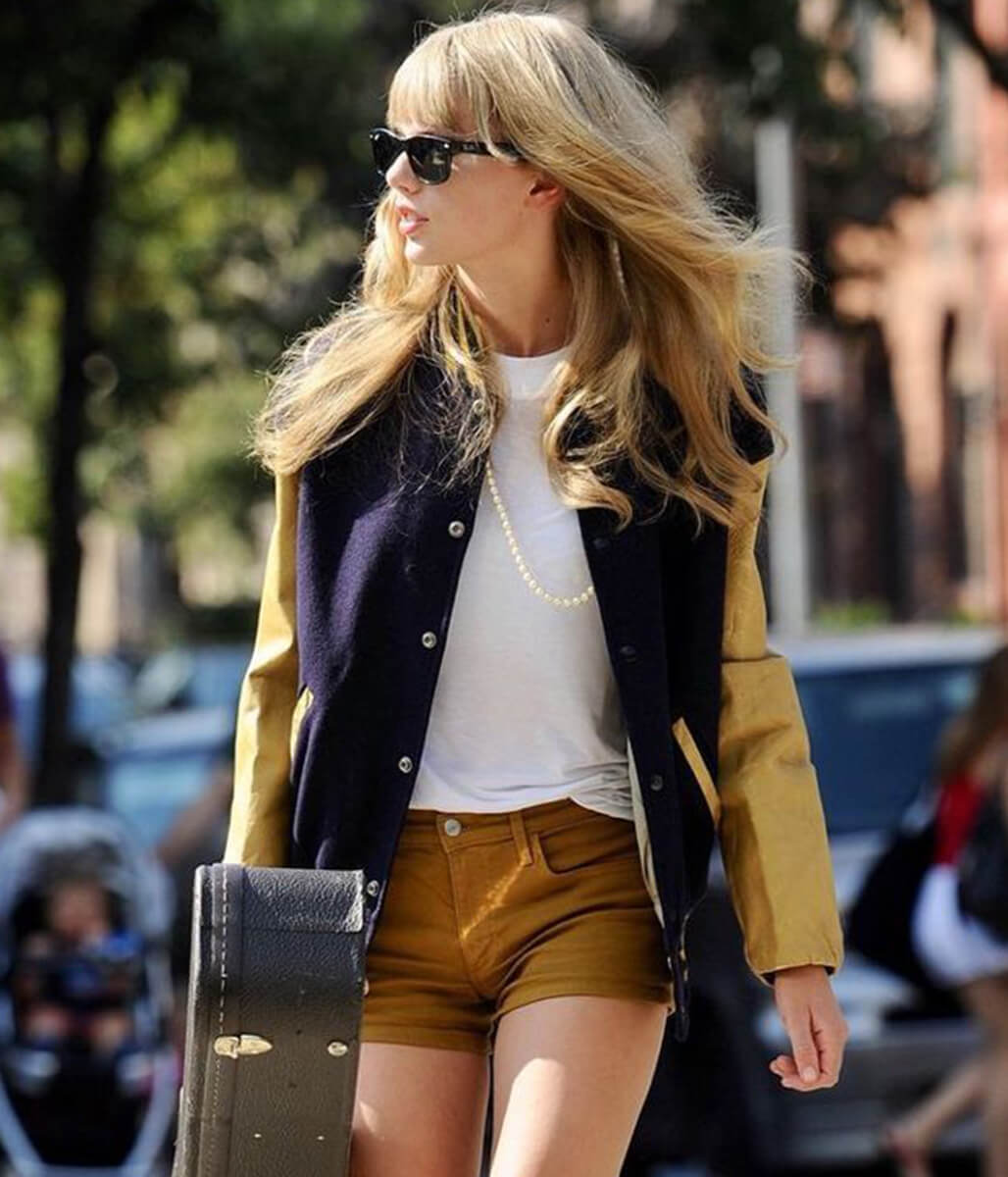 Taylor Swift Navy & Yellow Jacket
