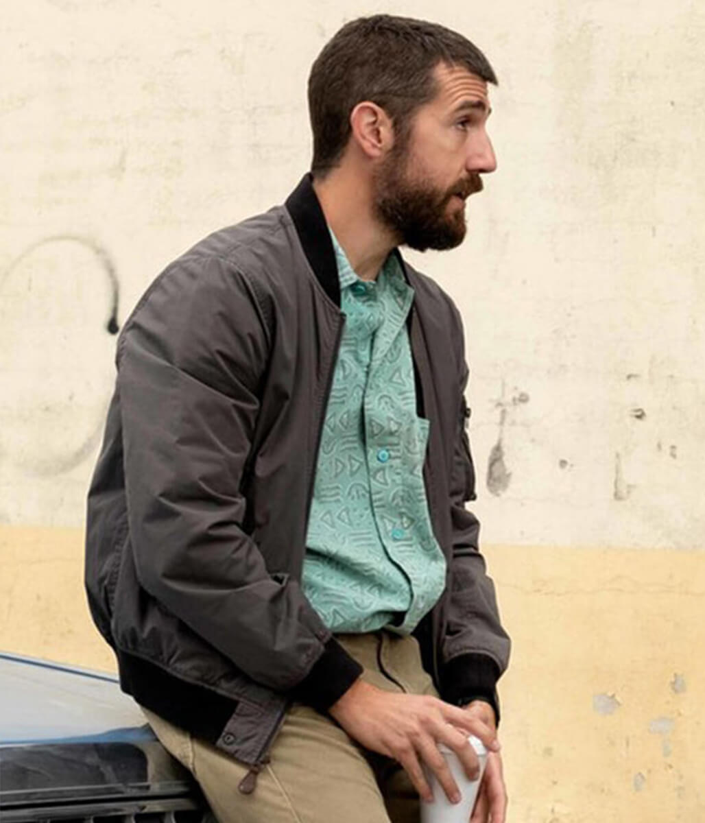 Teddy McDonald Snowfall Grey Cotton Jacket