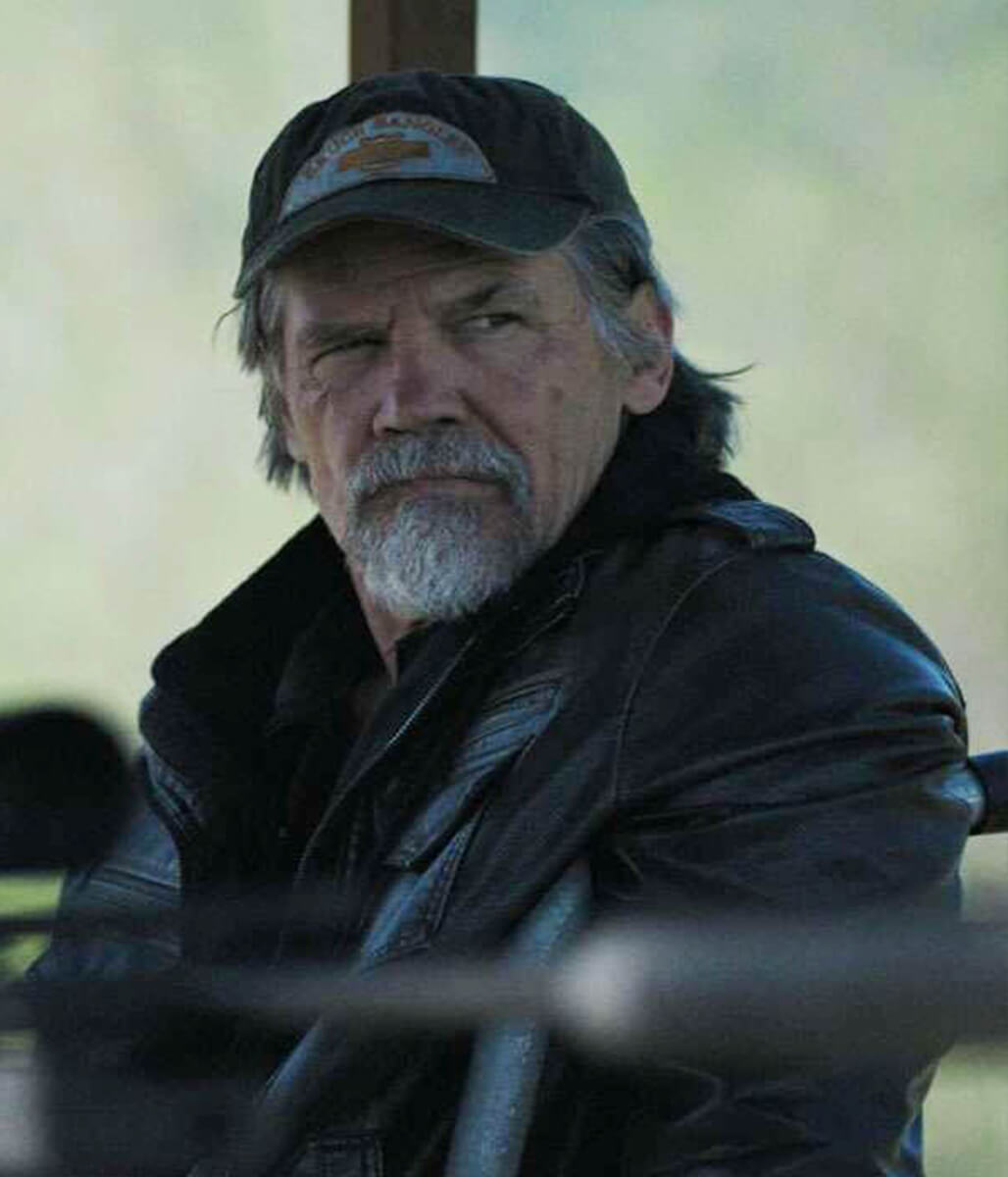 The Dog Stars 2026 Josh Brolin Brown Leather Jacket