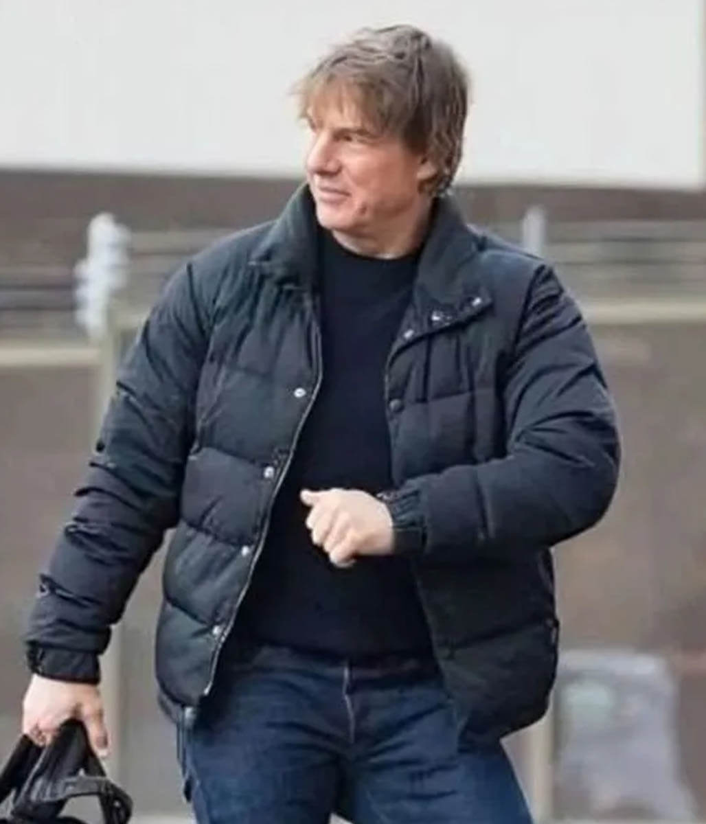 Tom Cruise Mission Impossible 8 Black Jacket