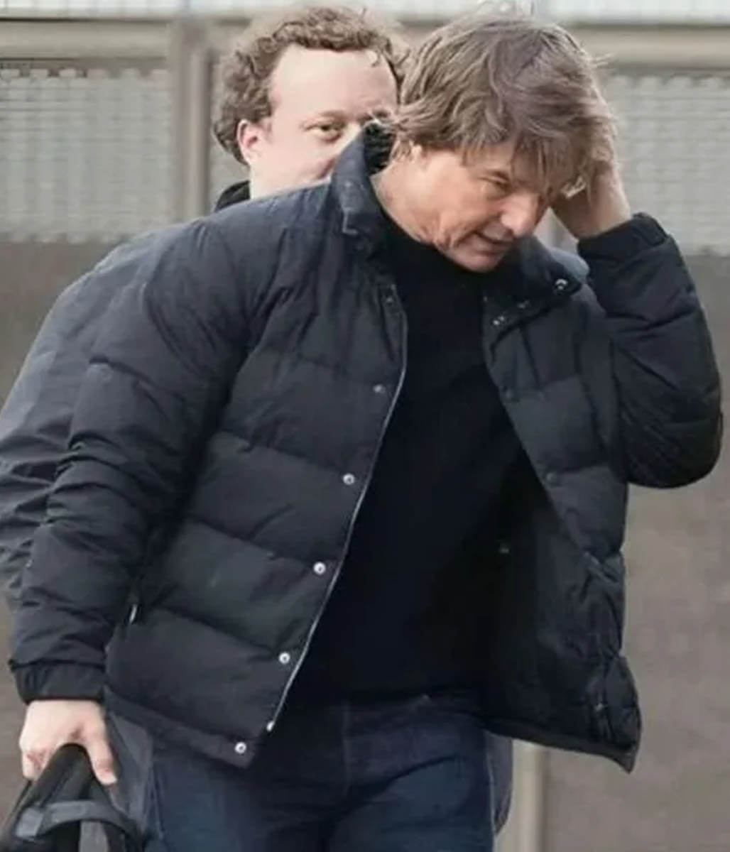 Tom Cruise Mission Impossible 8 Black Jacket