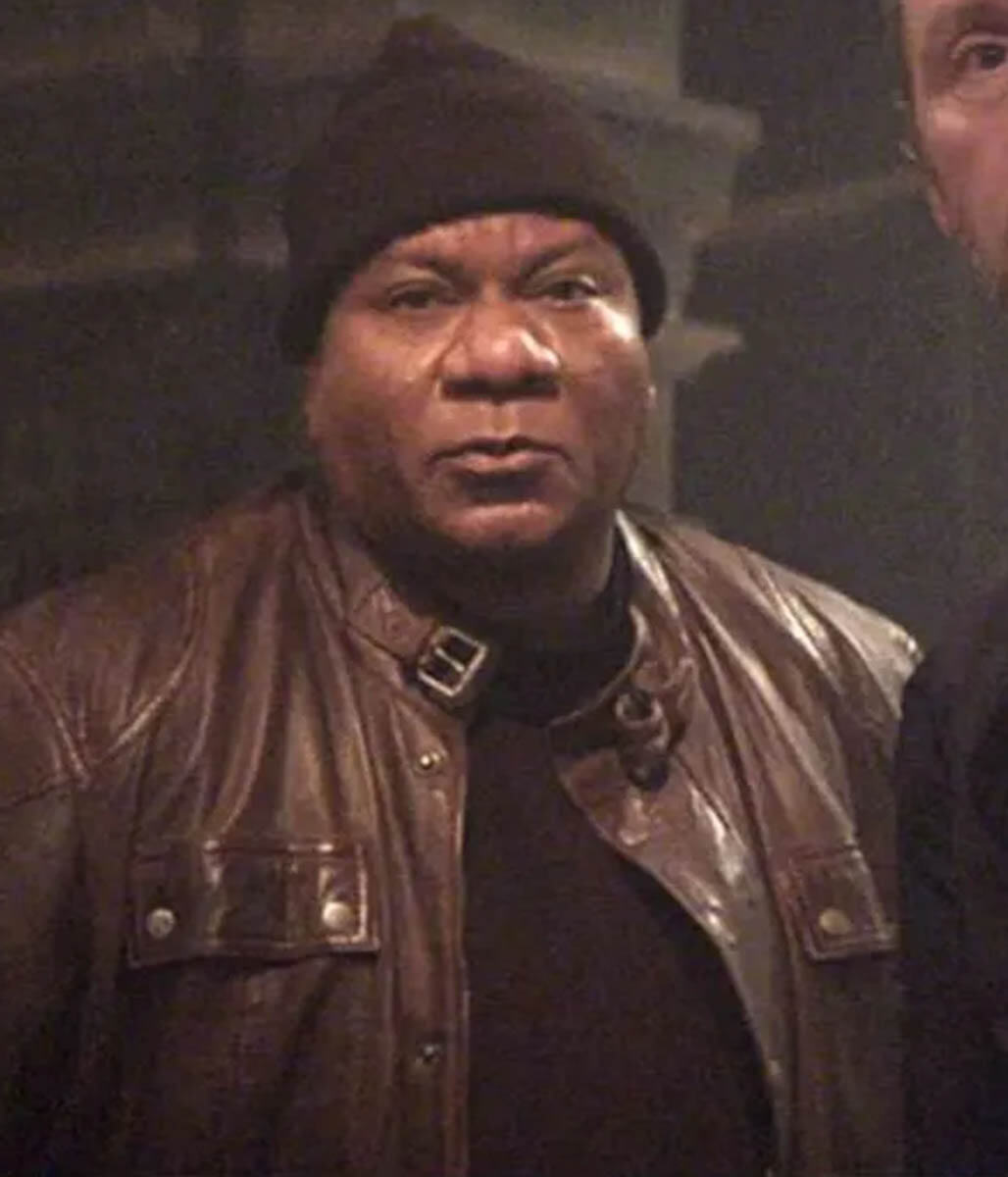 Ving Rhames Mission Impossible 7 Brown Leather Jacket