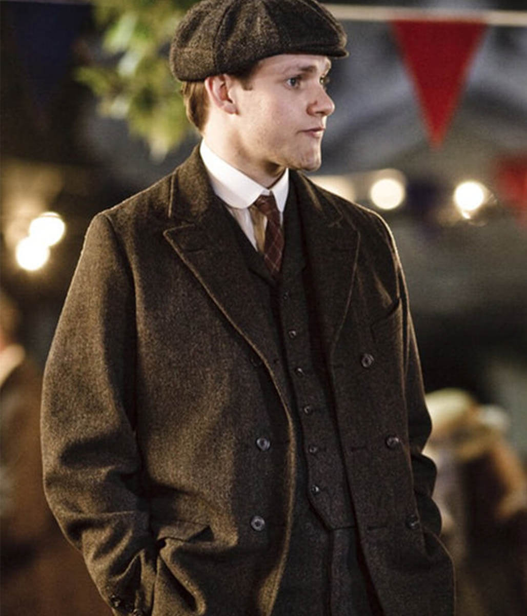 William Mason Downton Abbey Brown Wool Blazer