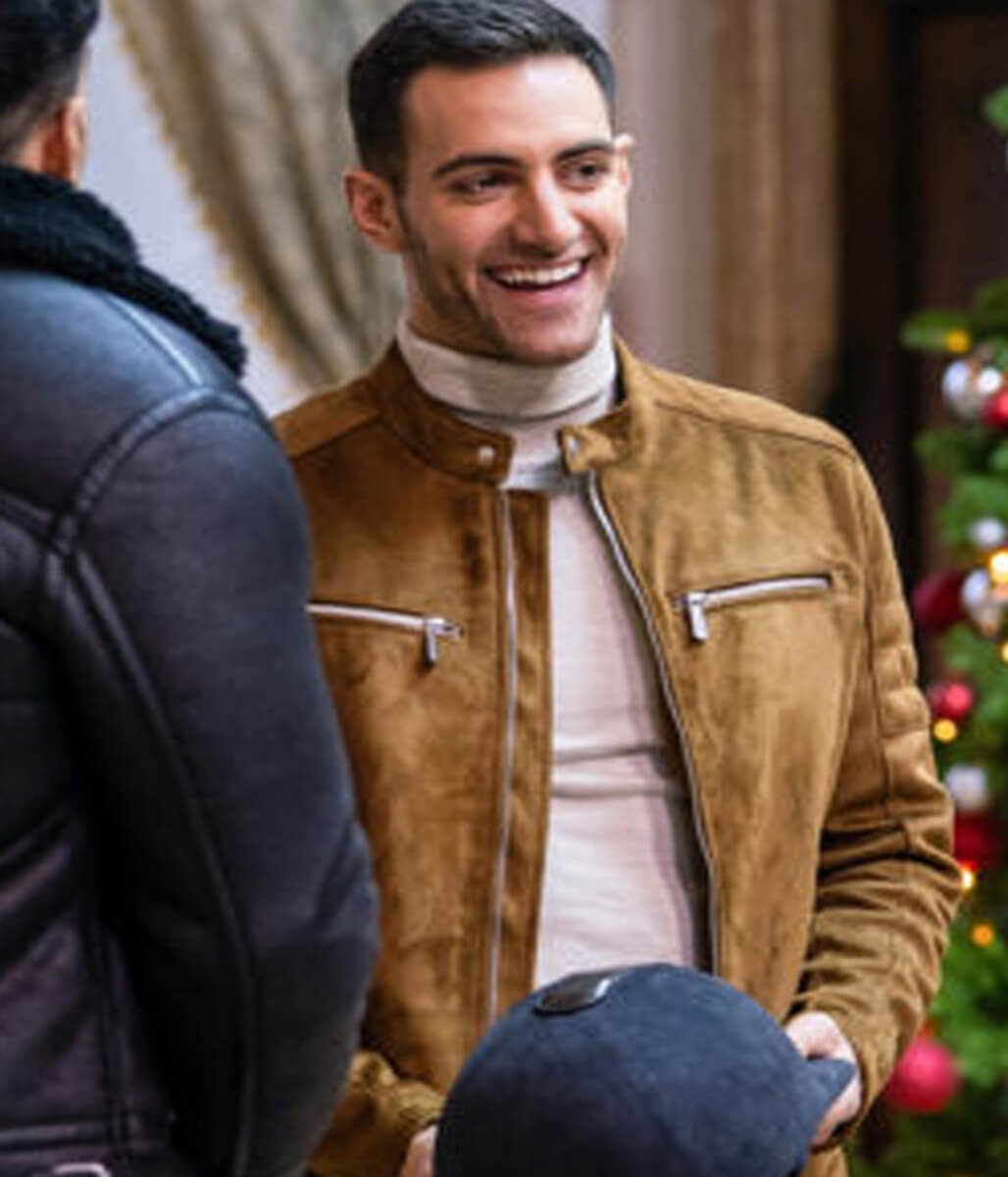 12 Date Of Christmas Jay Koensgen Suede Leather Jacket