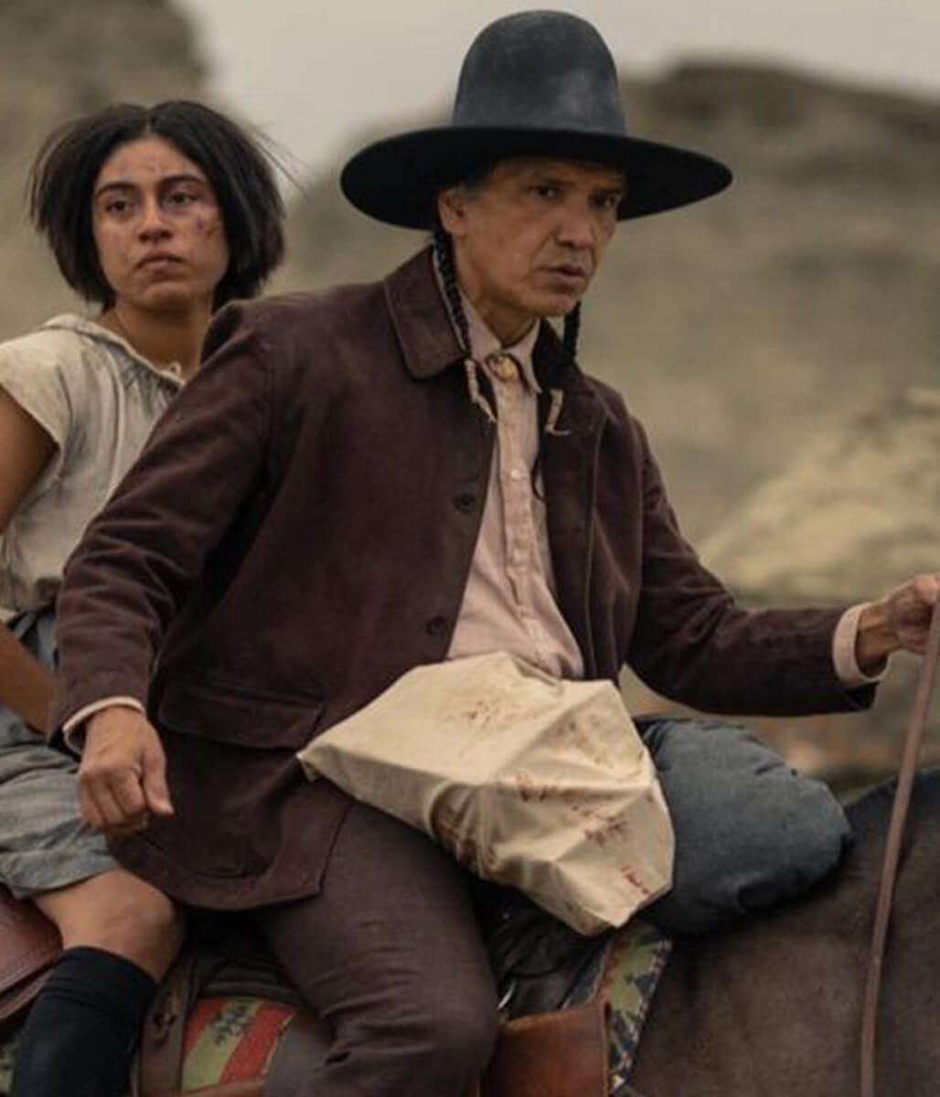 1923 Michael Greyeyes Cotton Brown Jacket